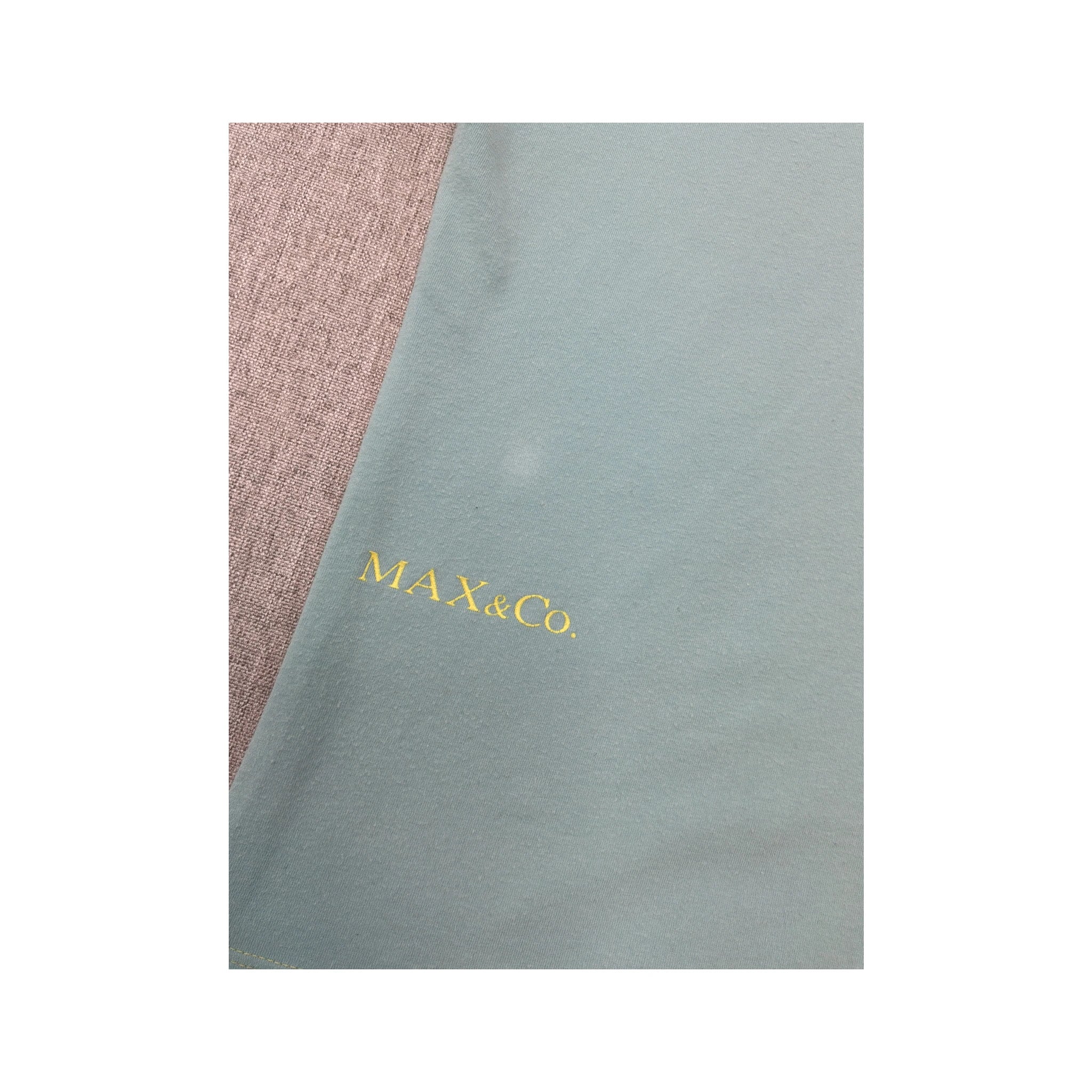 MAX&Co. Contrast Trim V-Neck T-shirt