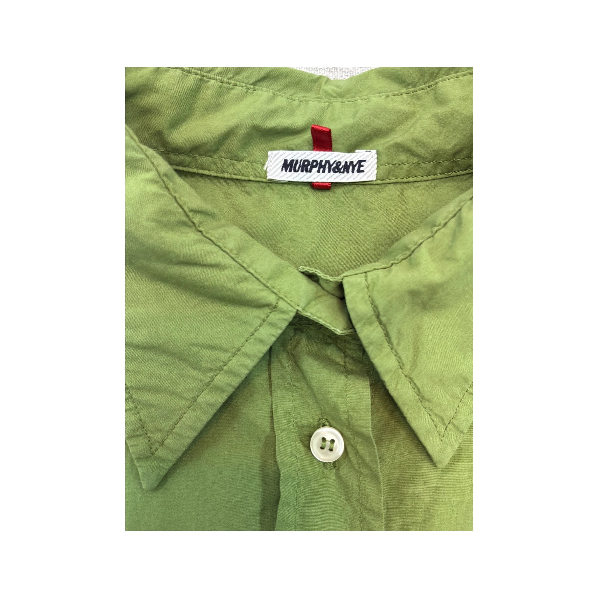 Murphy & Nye Sleeveless Collared Button Up Shirt