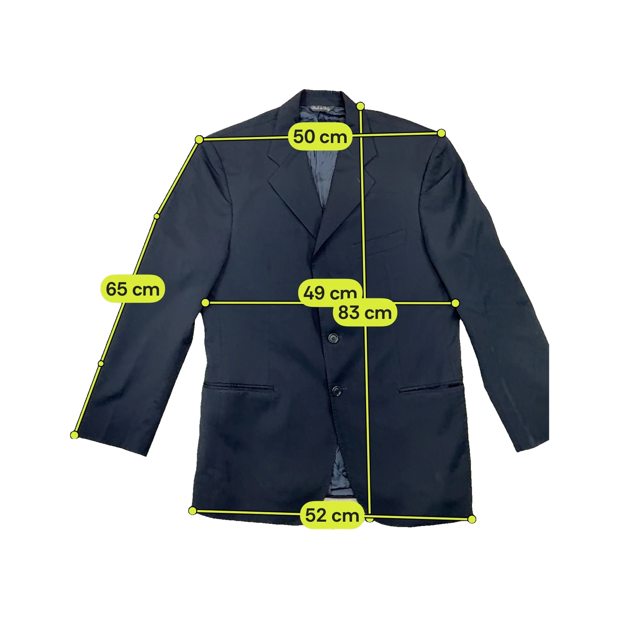 Blazer Ing. Loro Piana preto de Três Botões