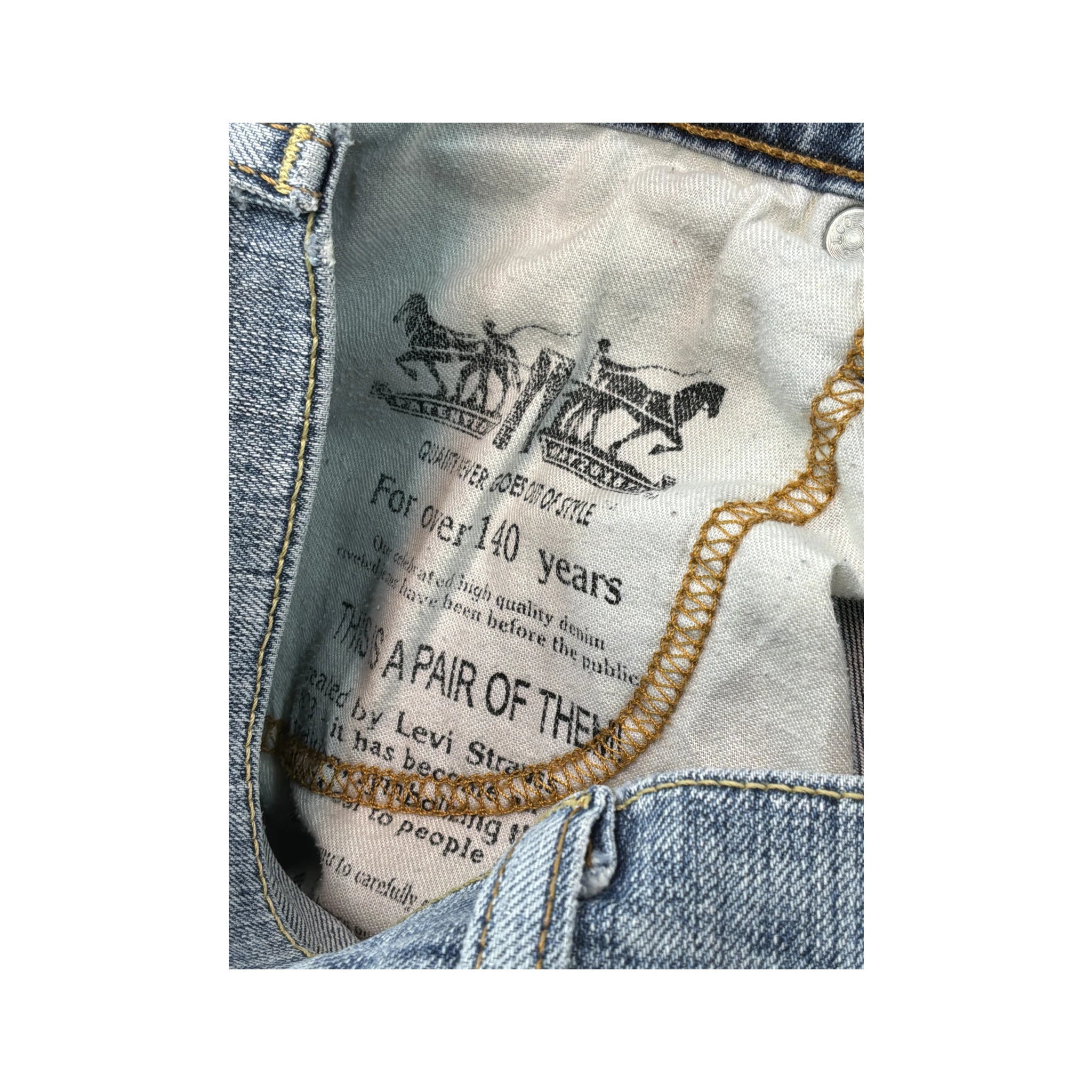 Levi's 511 Light Wash Slim Fit Tapered Jeans