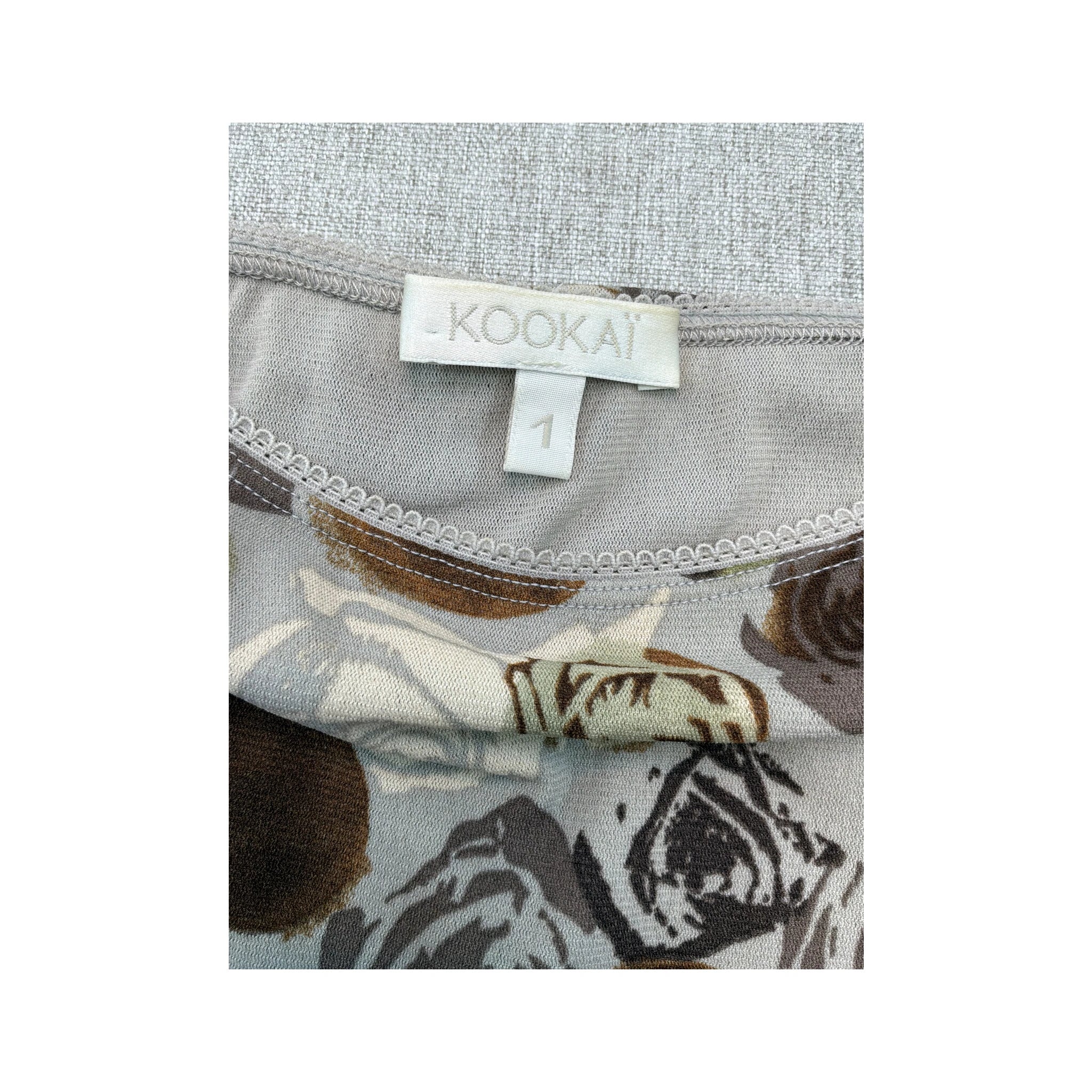 Kookai Floral Print Mini Skirt