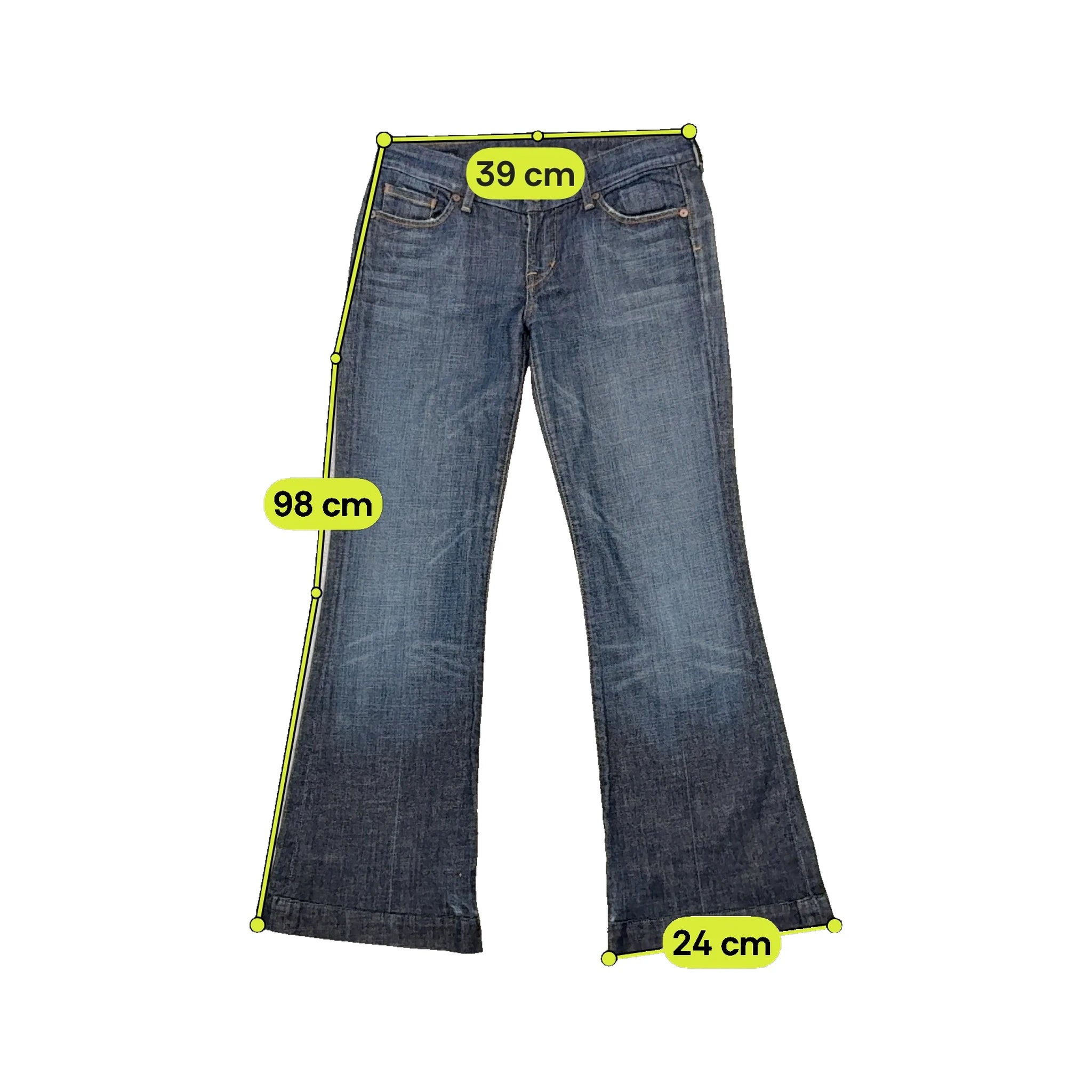 Citizens of Humanity by Jerome Dahan Dark Wash Flared Jeans