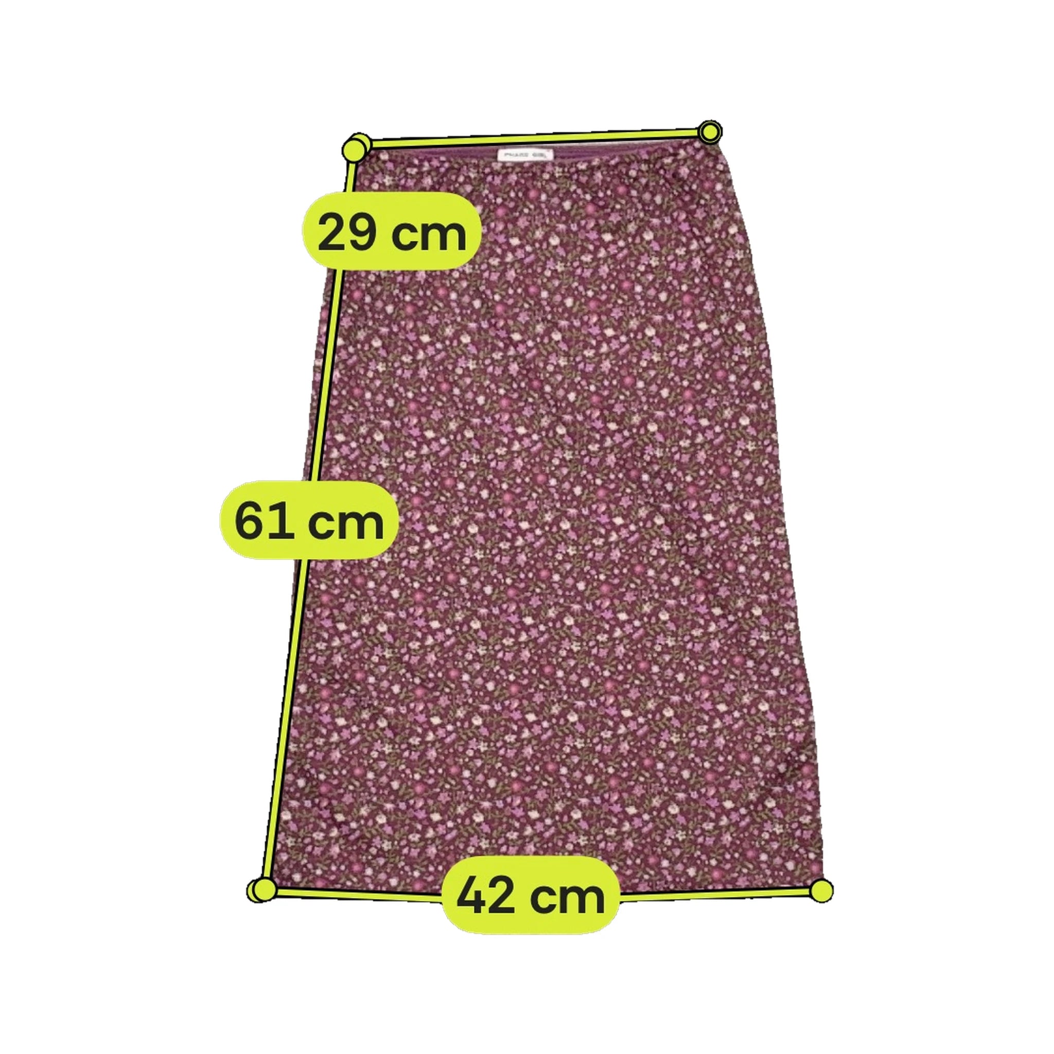 Phard Girl Floral Midi Skirt