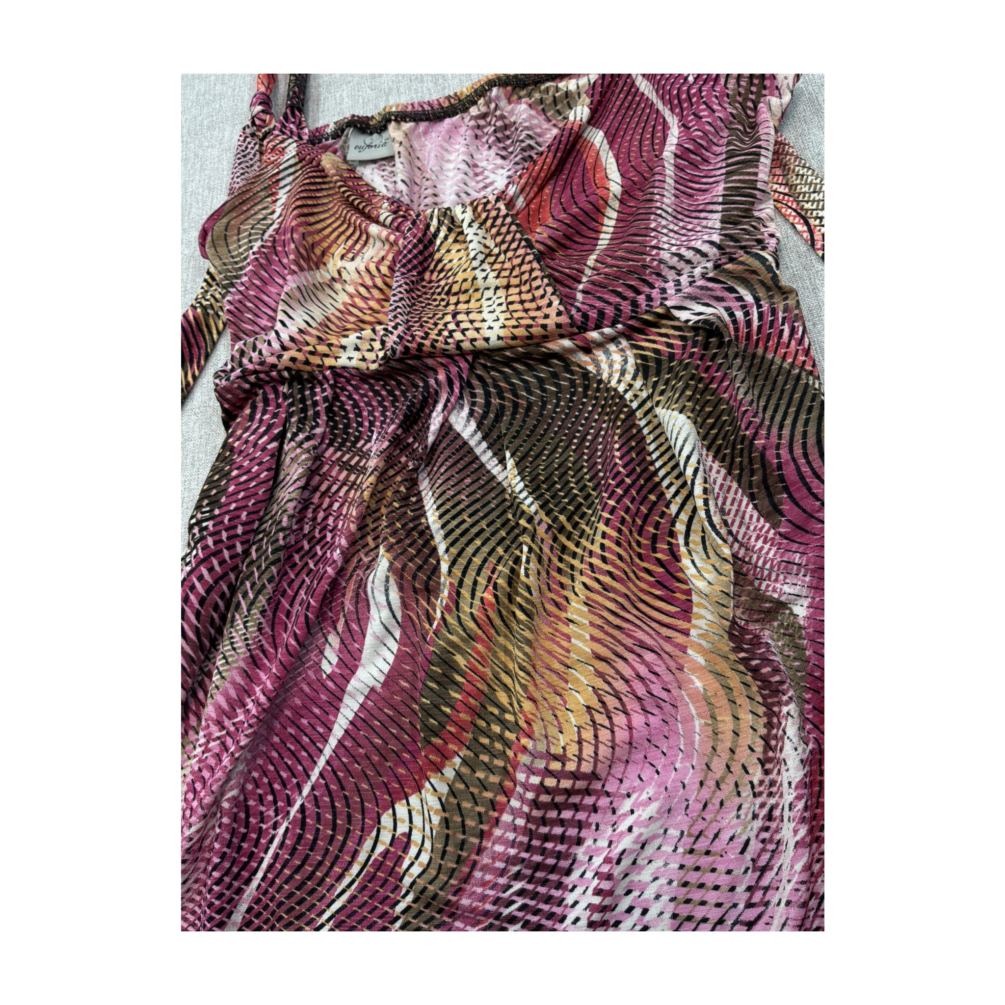 Pink Abstract Dress