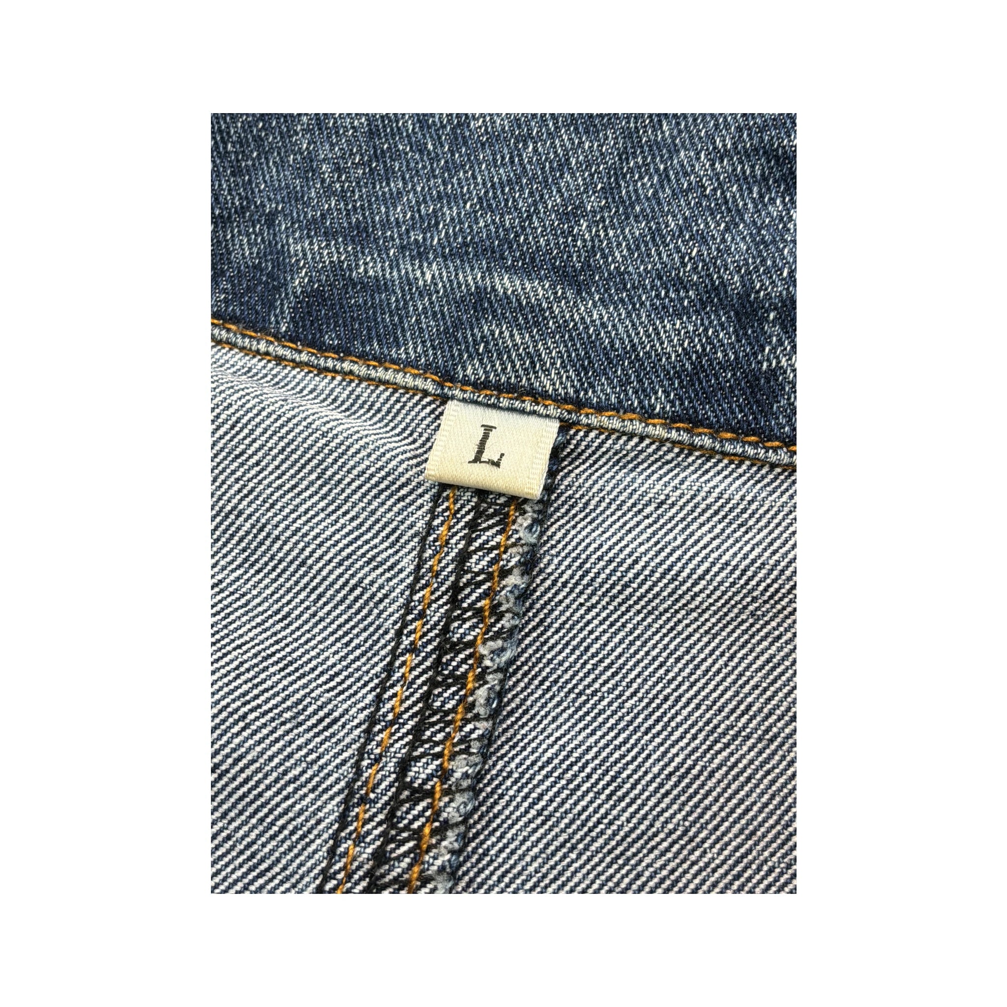 Vintage Floral Embroidered Denim Jacket