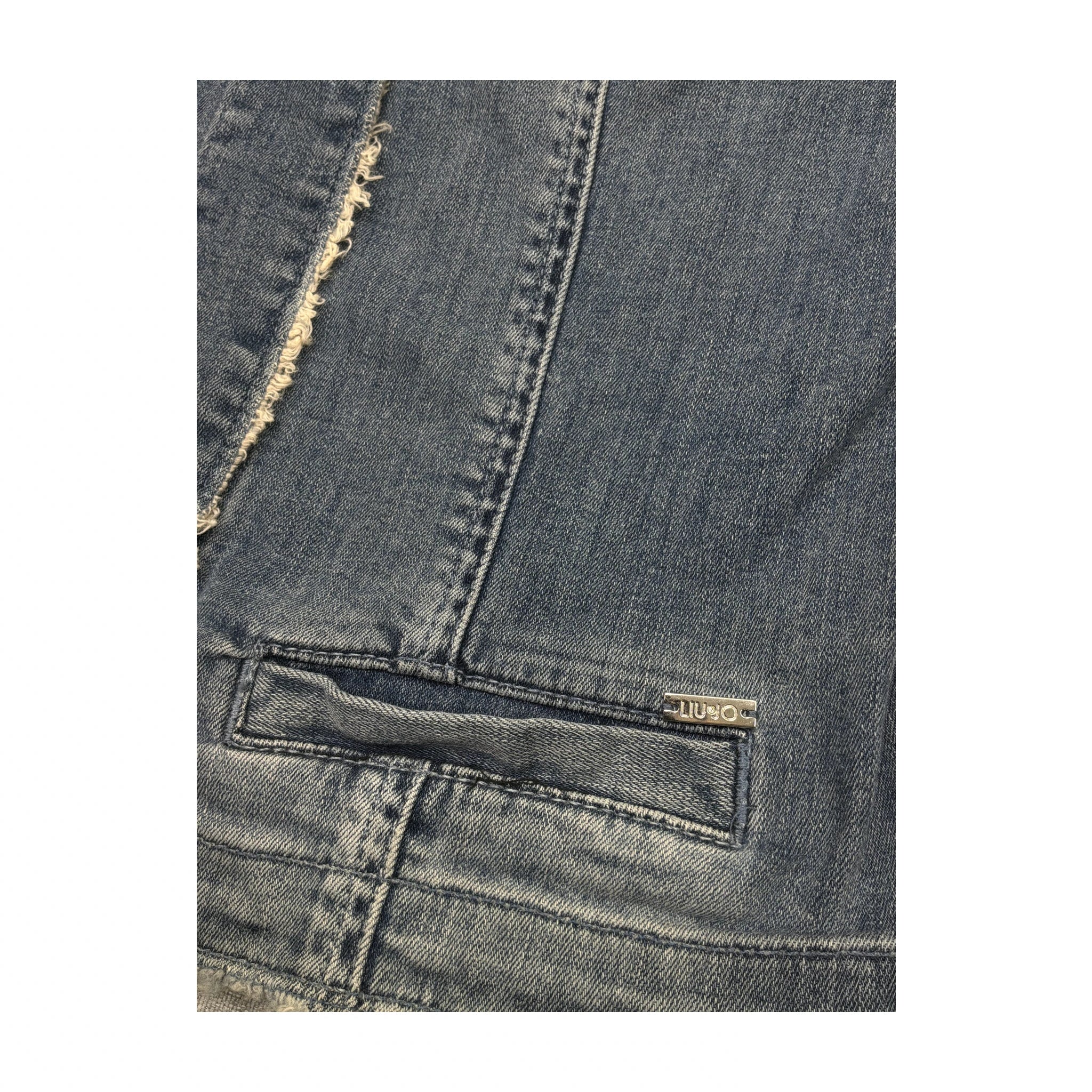 Roy Rogers Dark Wash Denim Pencil Skirt