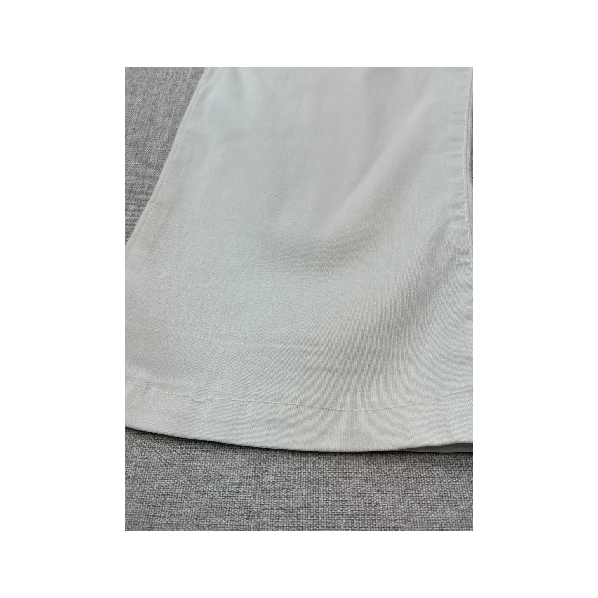 Miss Sixty Low Rise Cropped White Pants