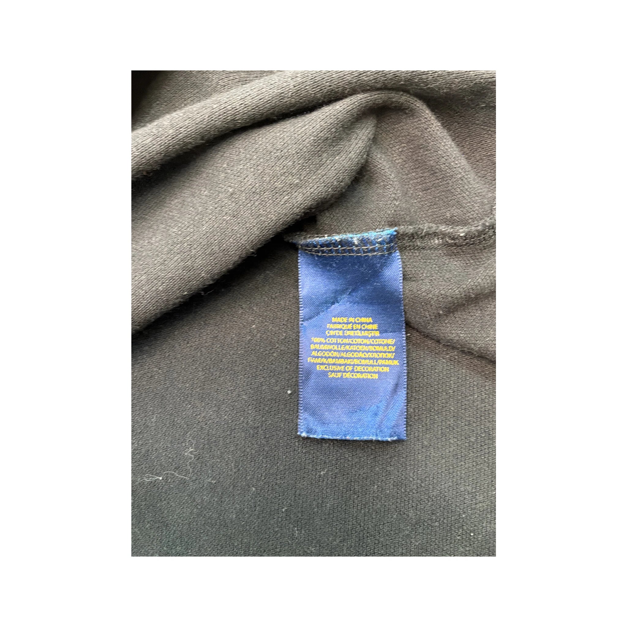 Polo Ralph Lauren Black Cotton Pique Pony Logo Polo