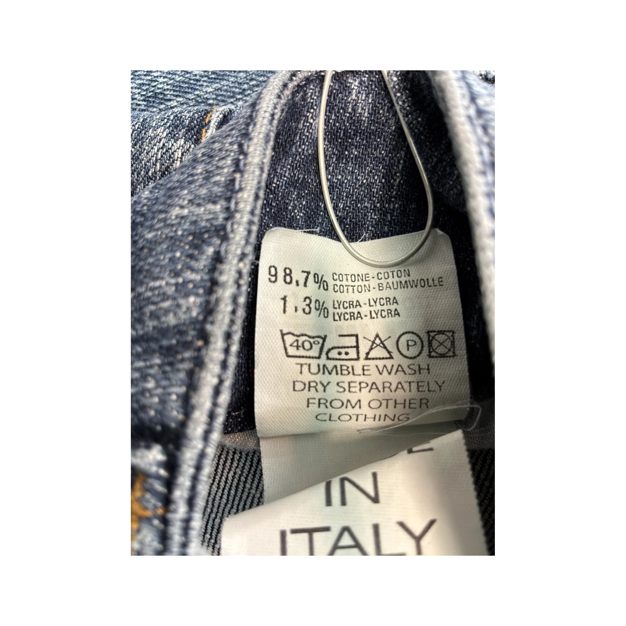 Clink Jeans London Low-Rise Bootcut Cotton Denim Jeans
