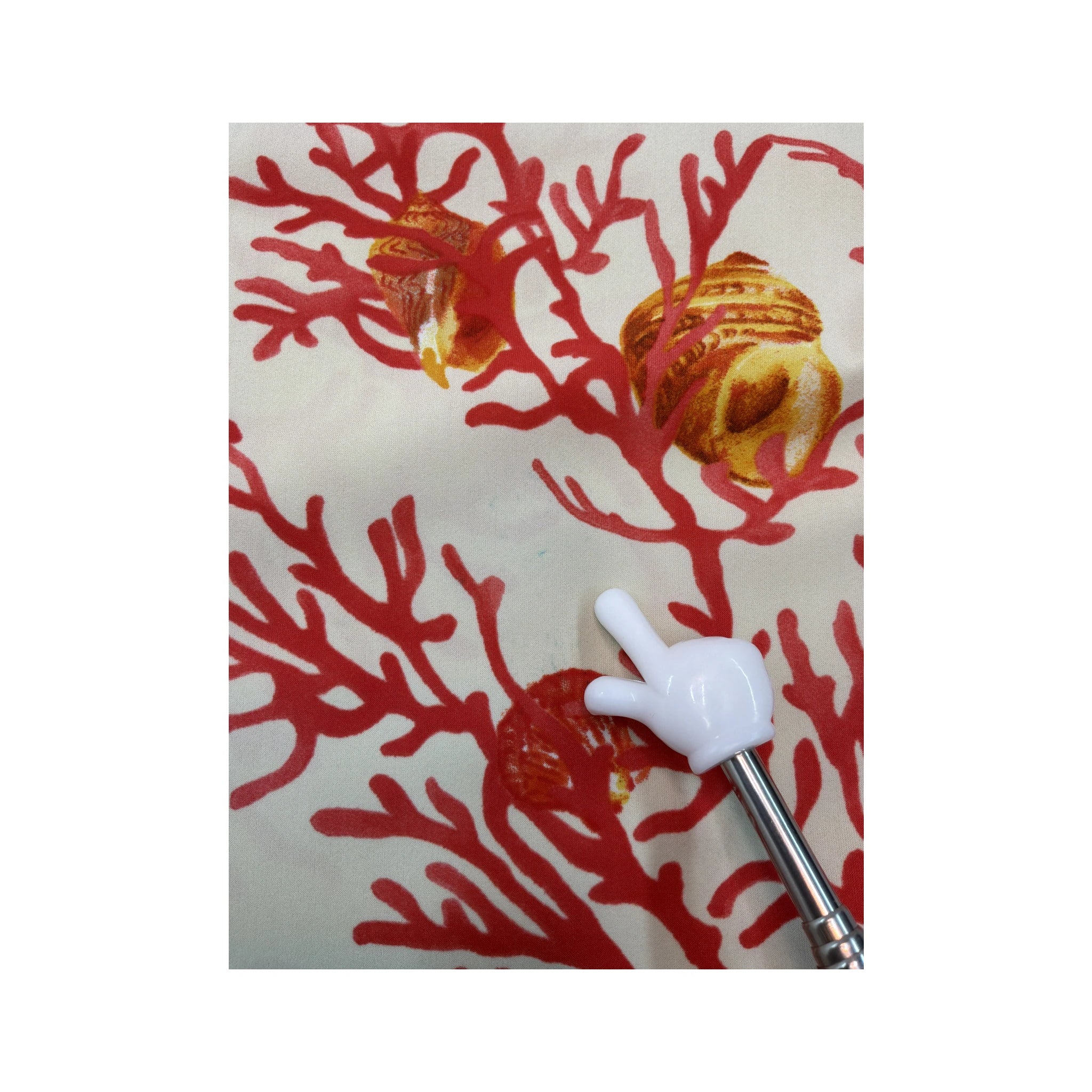 Miss Naory Coral Reef Print Scoop Neck T-shirt (Repriced)