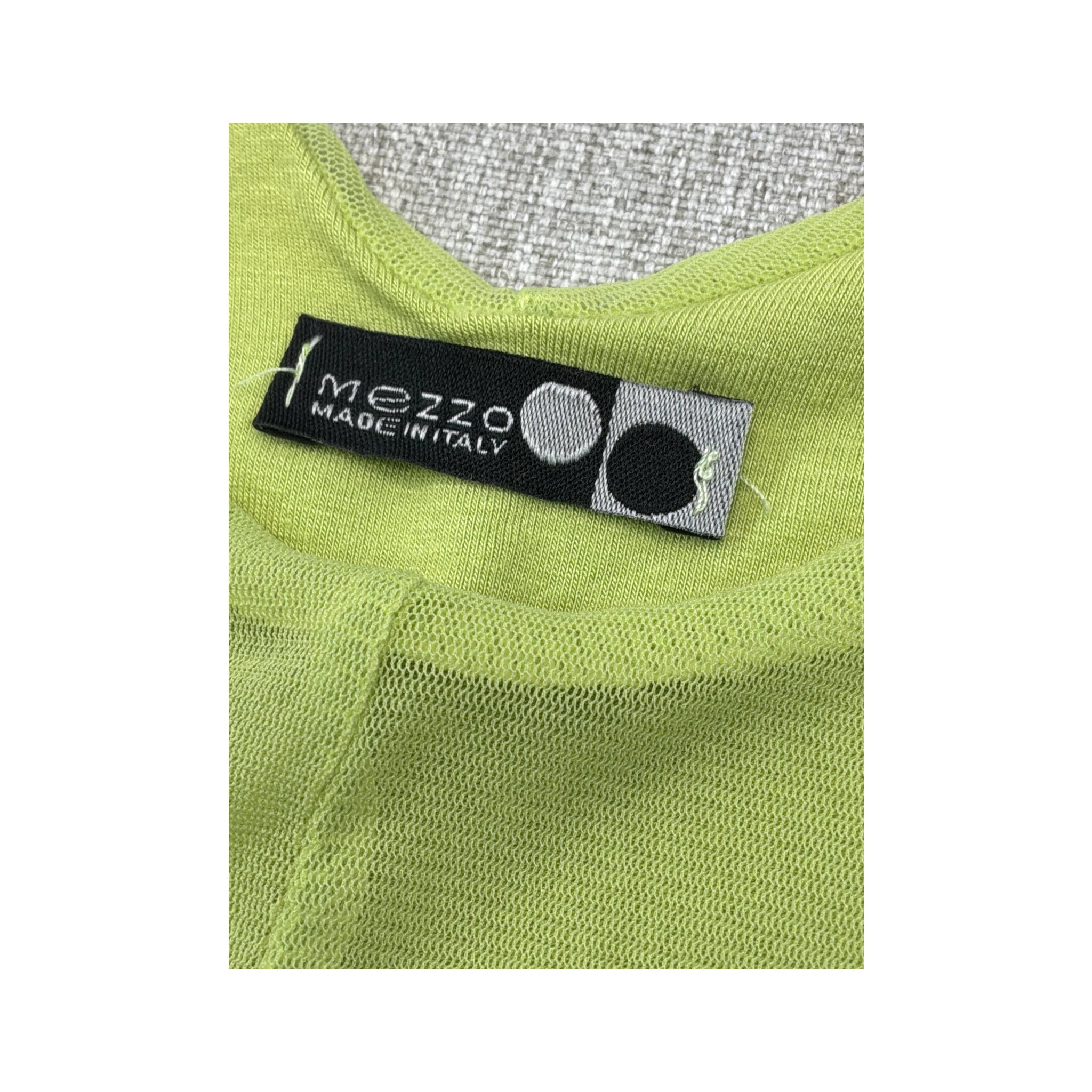 Mezzo Neon Tie Strap Tank Top (Smartsizer)