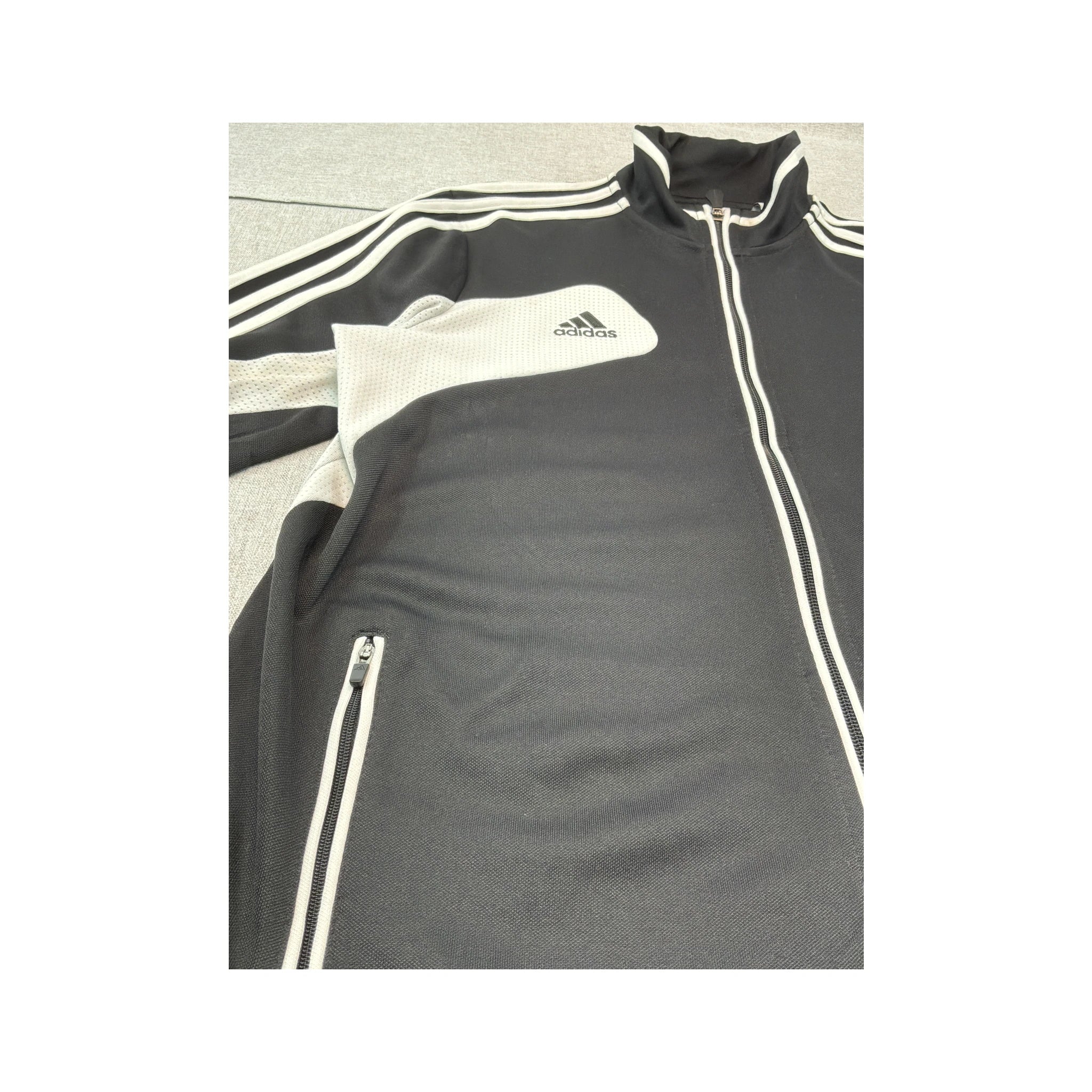Adidas ClimaCool 3-Stripe Full Zip Track Jacket