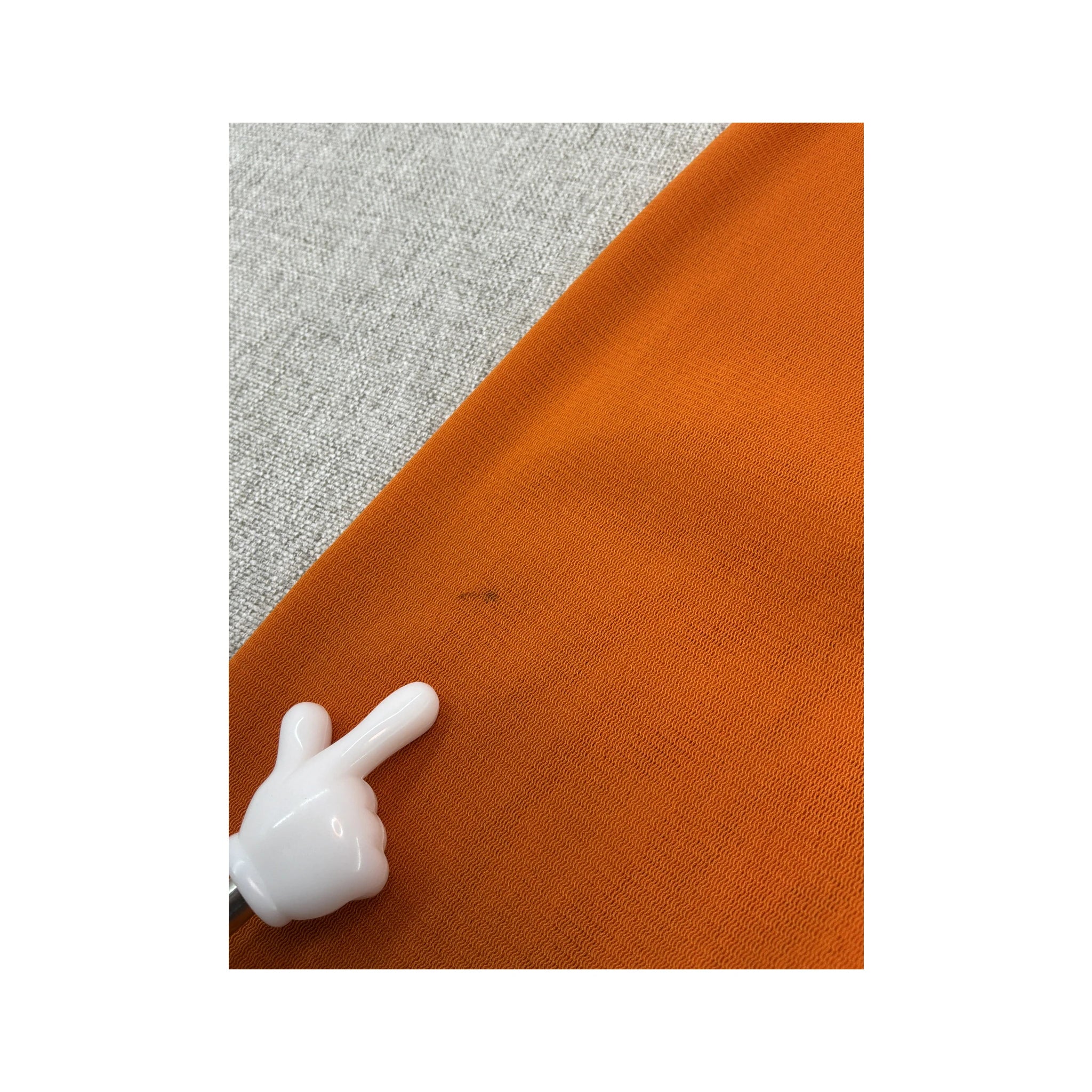 Camomilla Orange Tie Front Long Sleeve Blouse