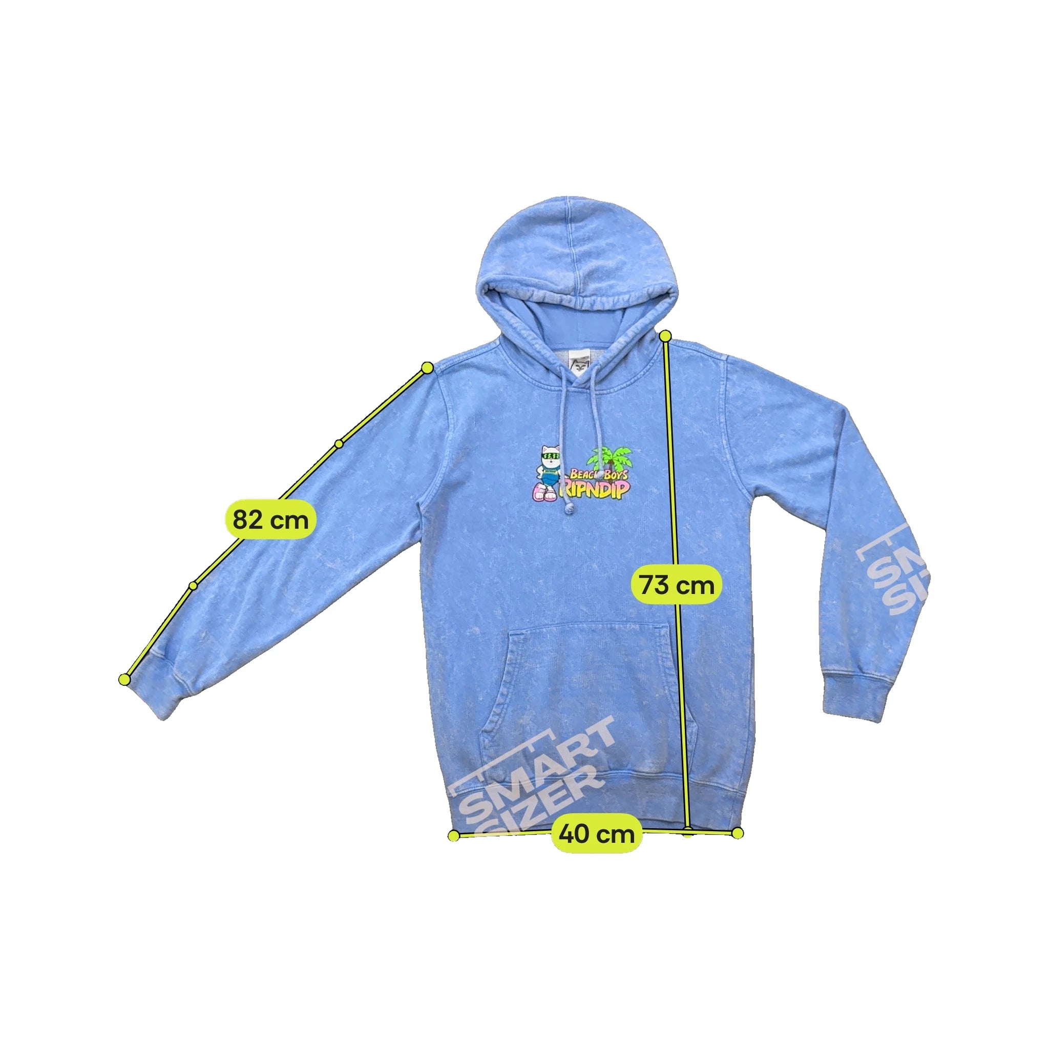 Ripndip Beach Boys Graphic Cotton Blend Hoodie