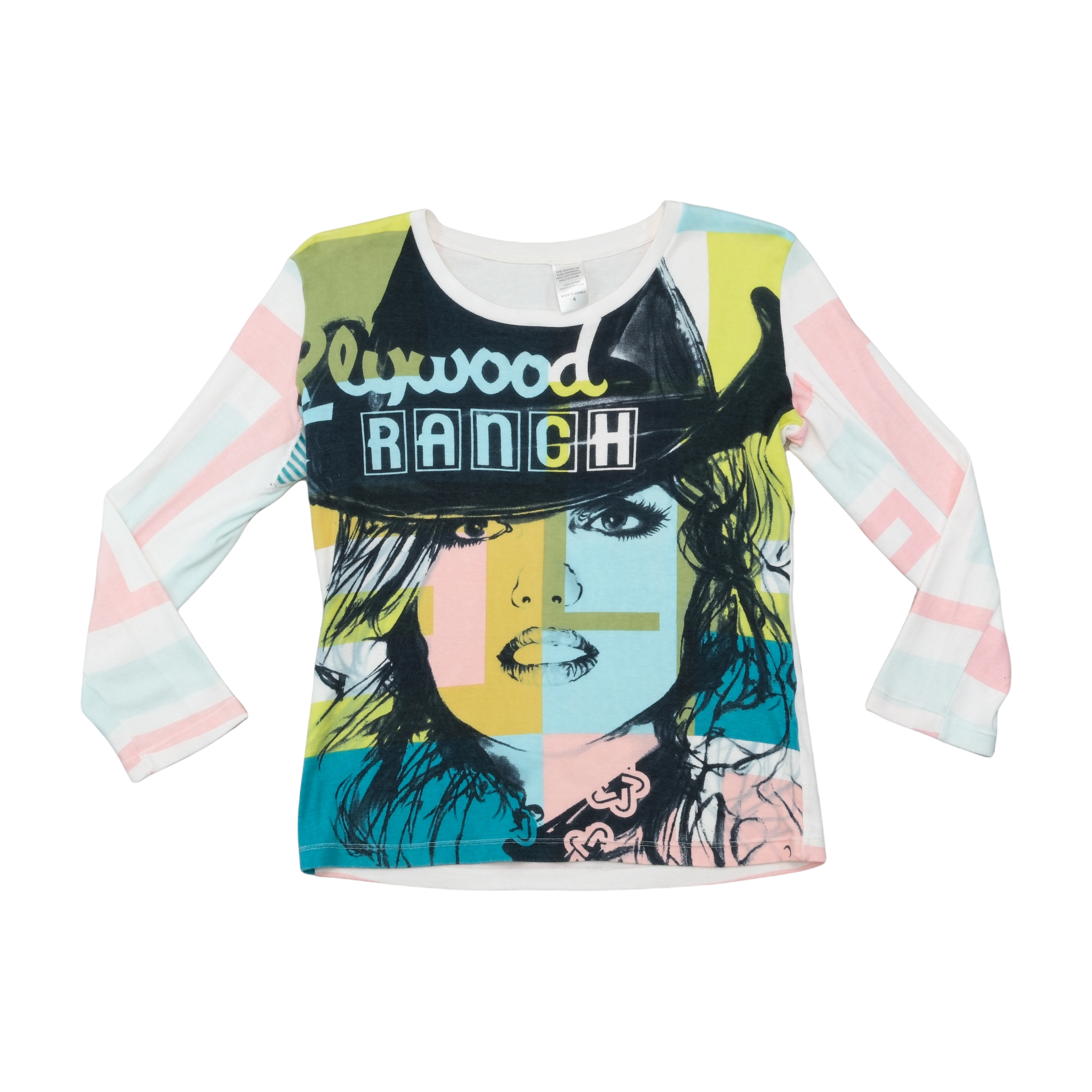 Plywood Ranch Graphic Long Sleeve Cotton T-shirt (Repriced)