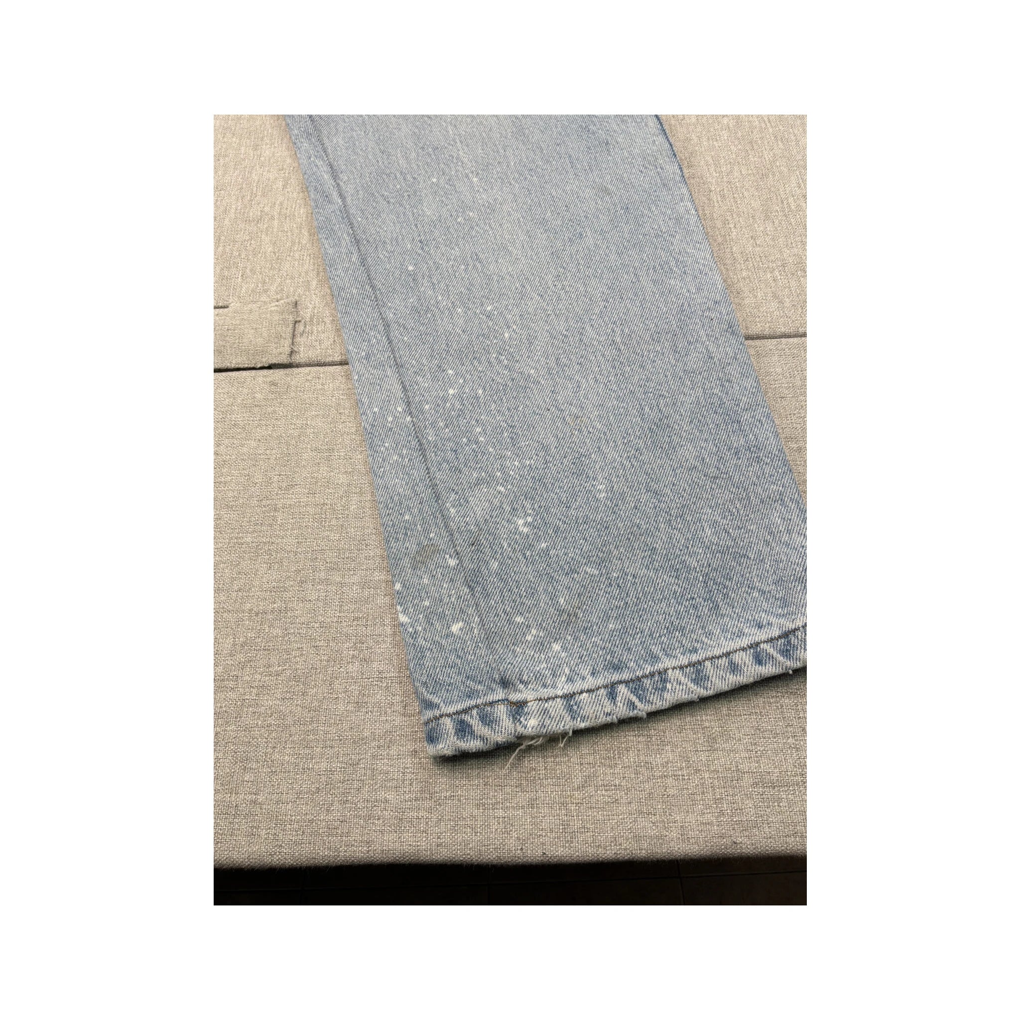 Carhartt Stonewashed Paint Splatter Straight Jeans