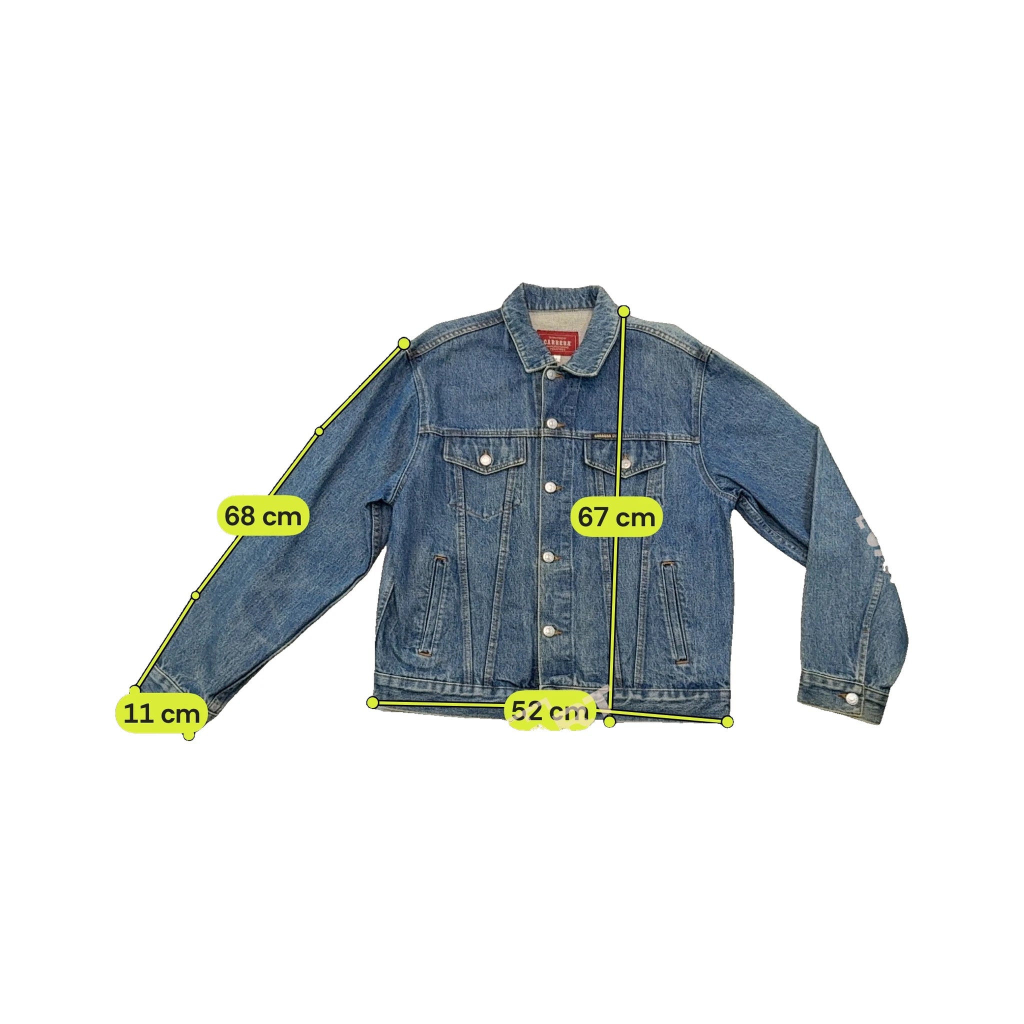 Carrera Vintage Cotton Denim Trucker Jacket