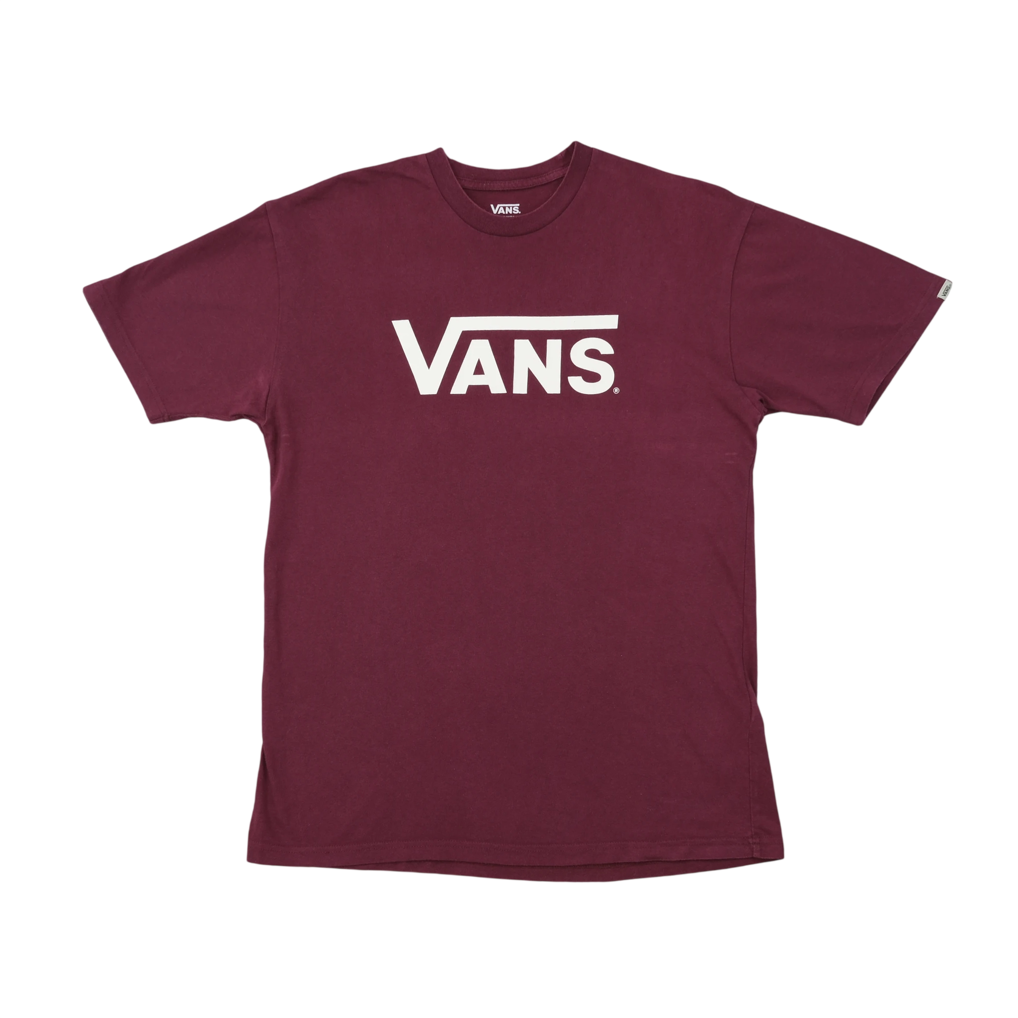 T-shirt Vans em algodão com logótipo estampado