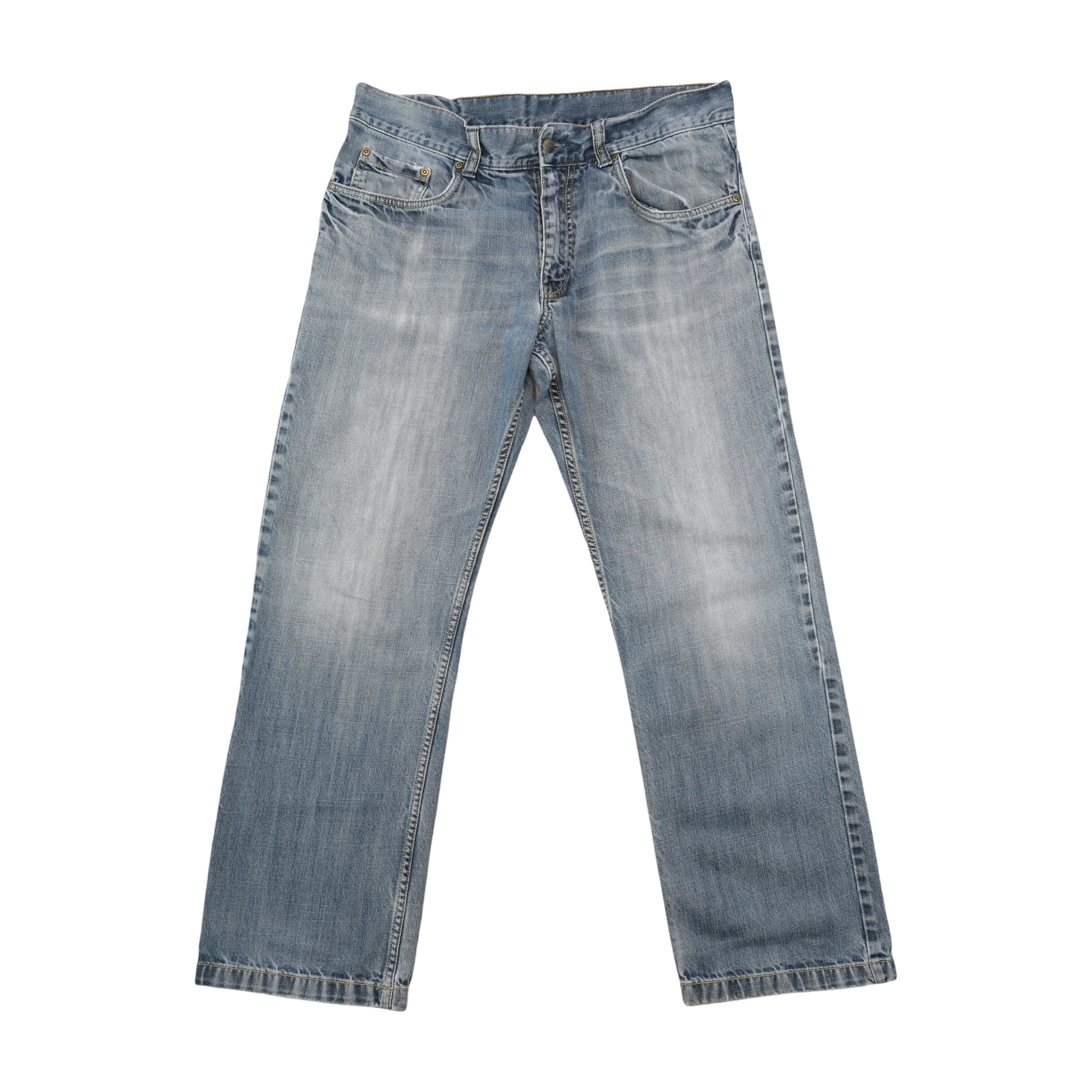 Dickies Vintage Light Wash Straight Leg Cotton Jeans