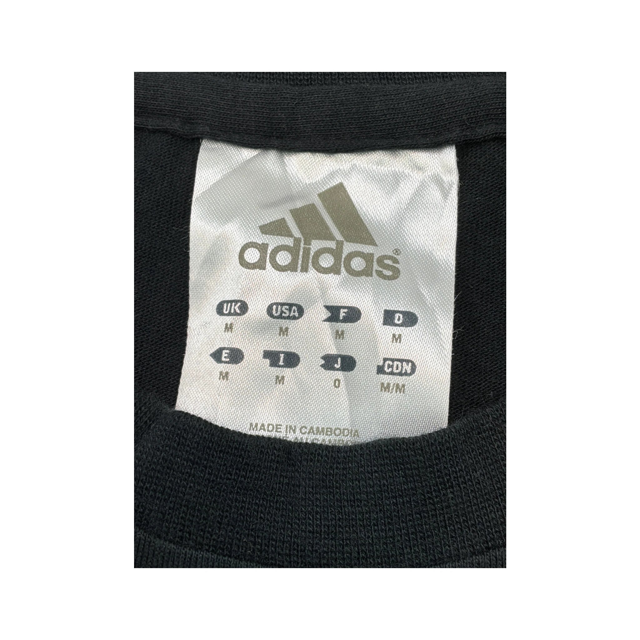 Camisa desportiva Adidas sem mangas com Três riscas