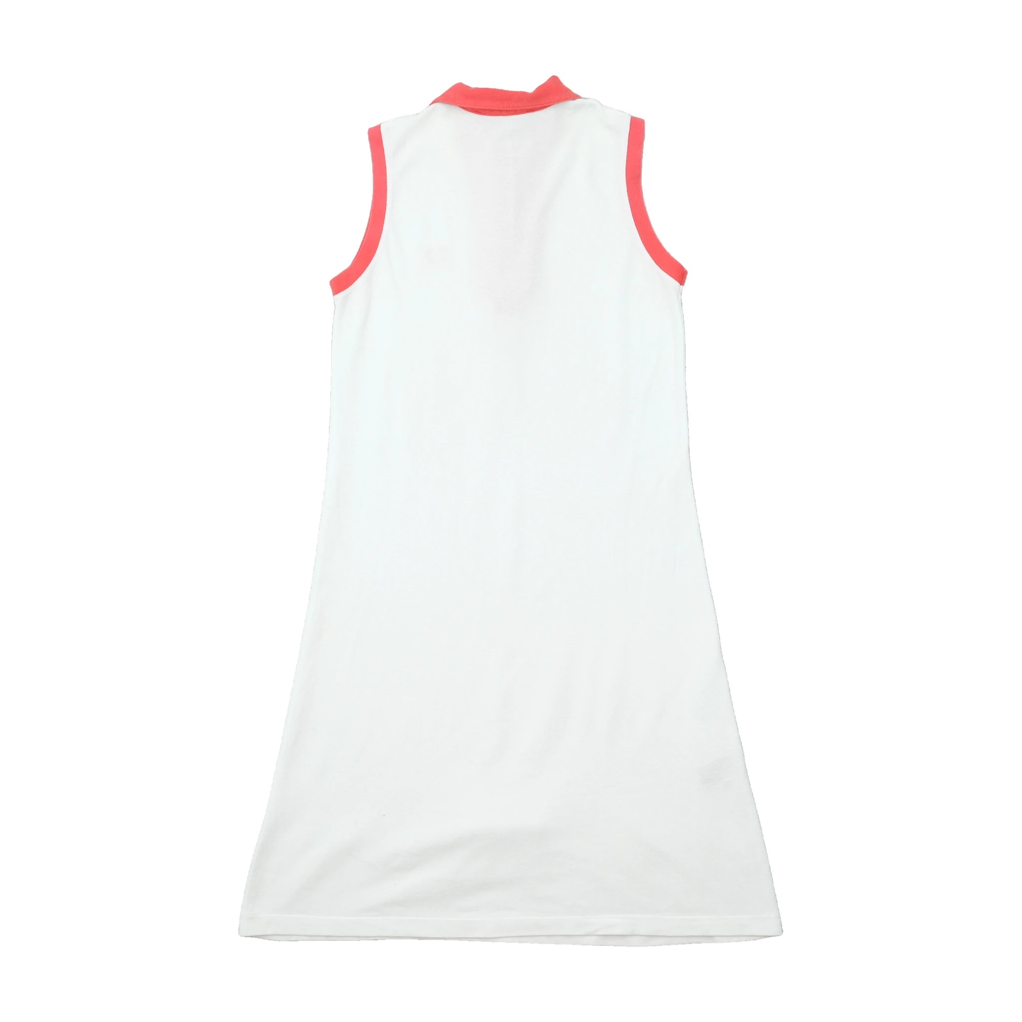 Fred Perry Contrast Trim Cotton Piqué Sleeveless Polo Dress