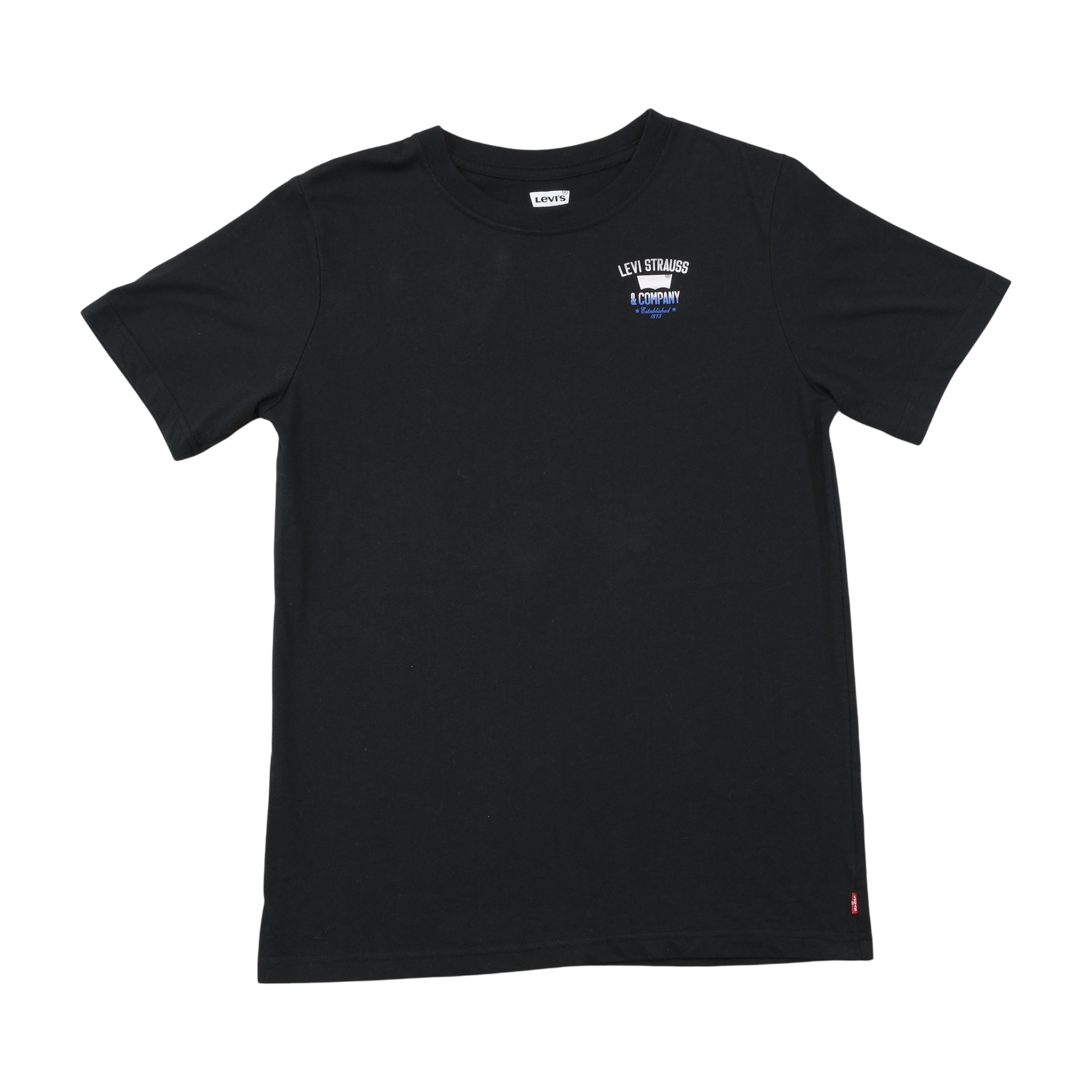 Levi's Black Cotton Levi Strauss & Company Graphic T-shirt