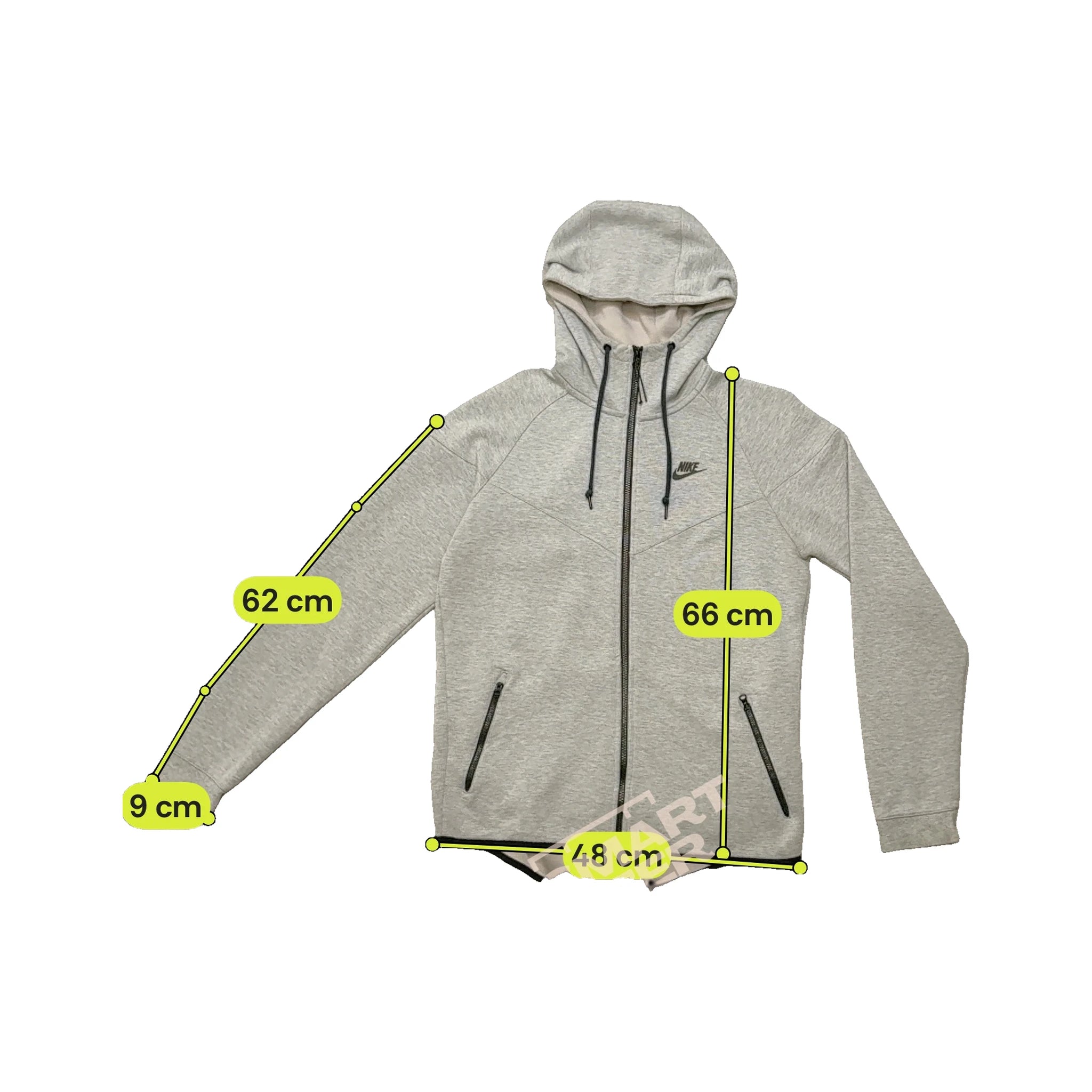 Polar com capuz Nike Tech com Fecho Total