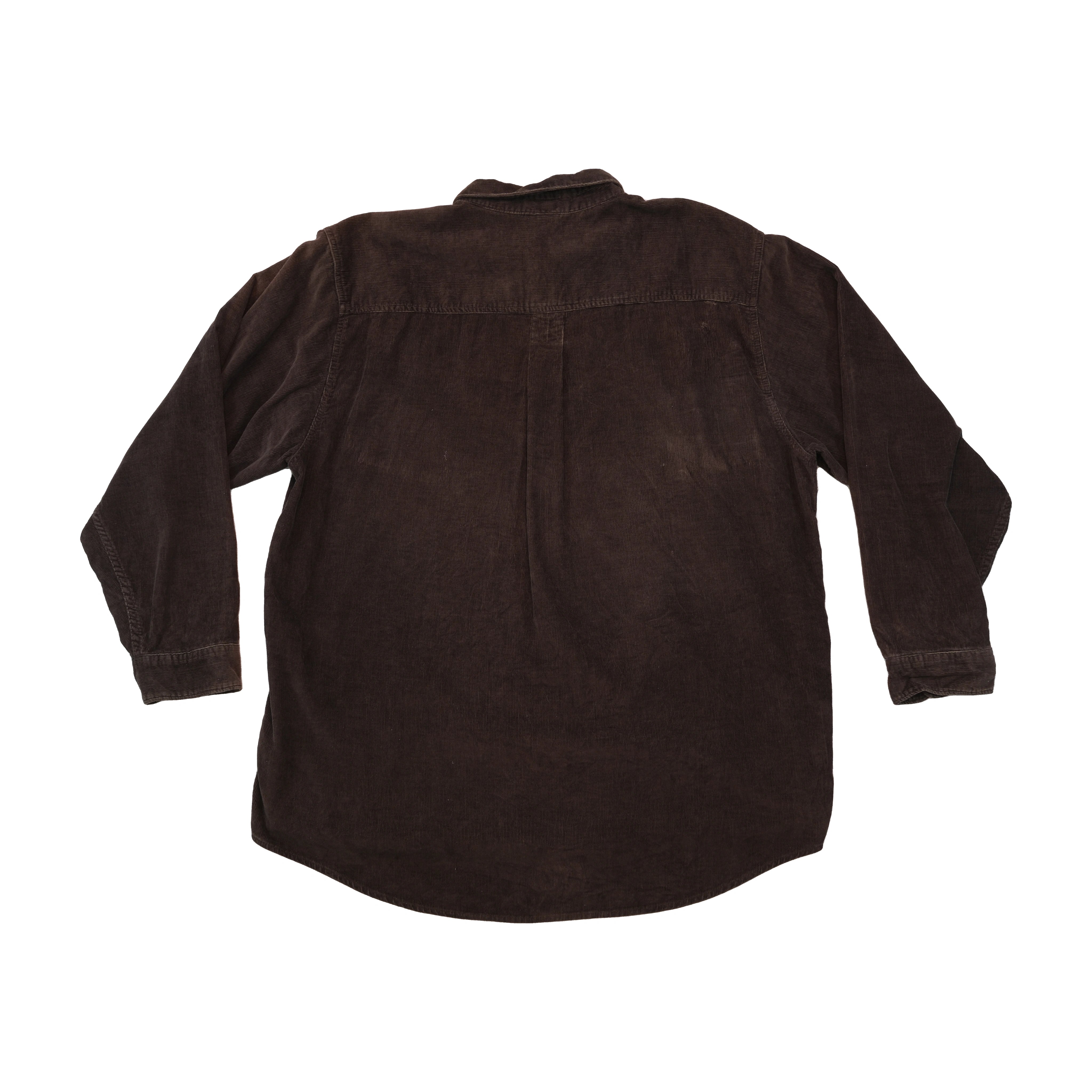Cambridge Classics Brown Corduroy Button Up Shirt