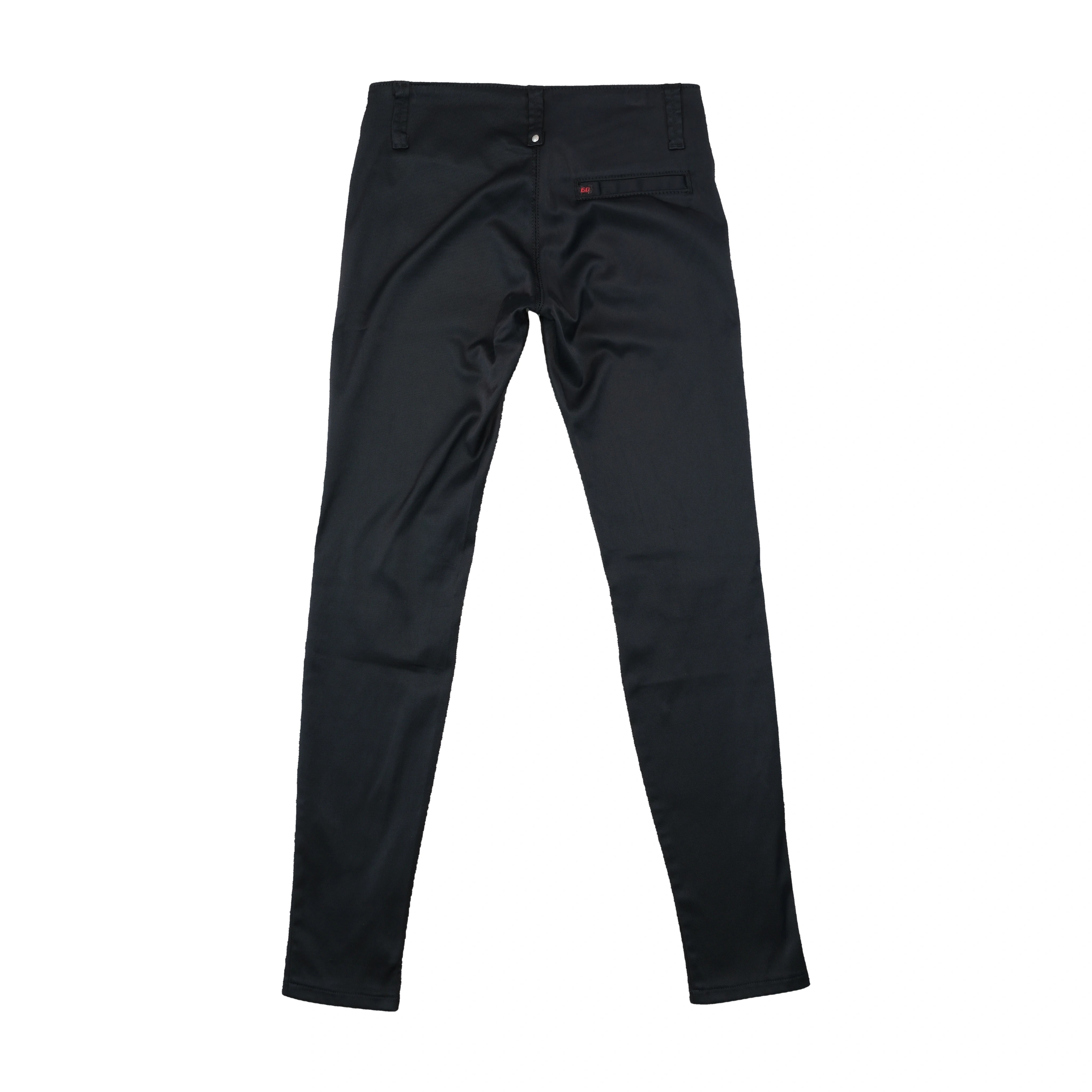 Miss Sixty Low Rise Zip Front Slim Pants
