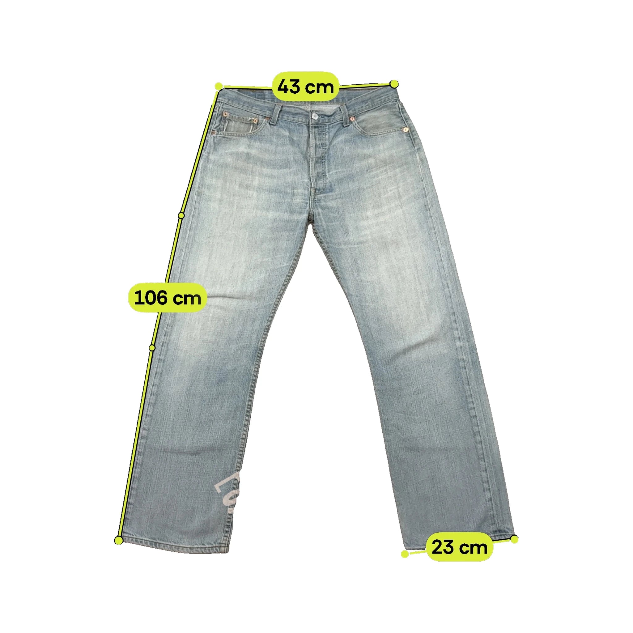 Levi’s 501 Light Wash Denim Jeans