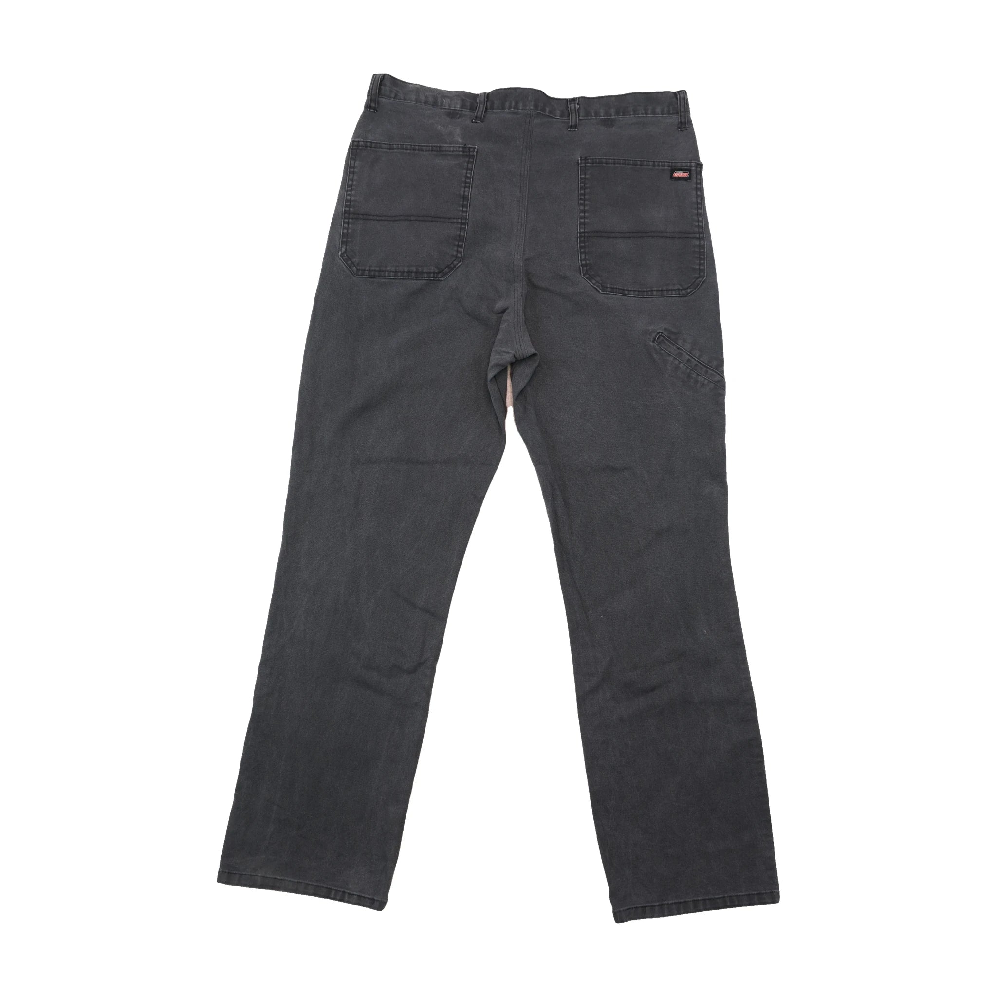 Calças de carpinteiro Dickies vintage pretas de trabalho