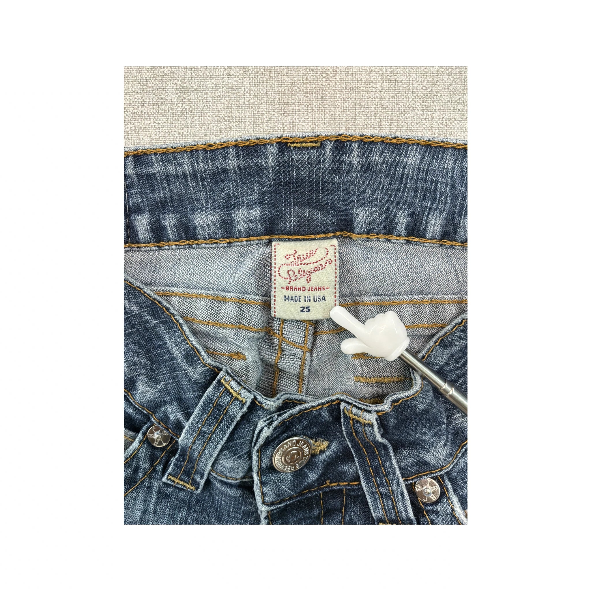 True Religion Straight Leg Jeans