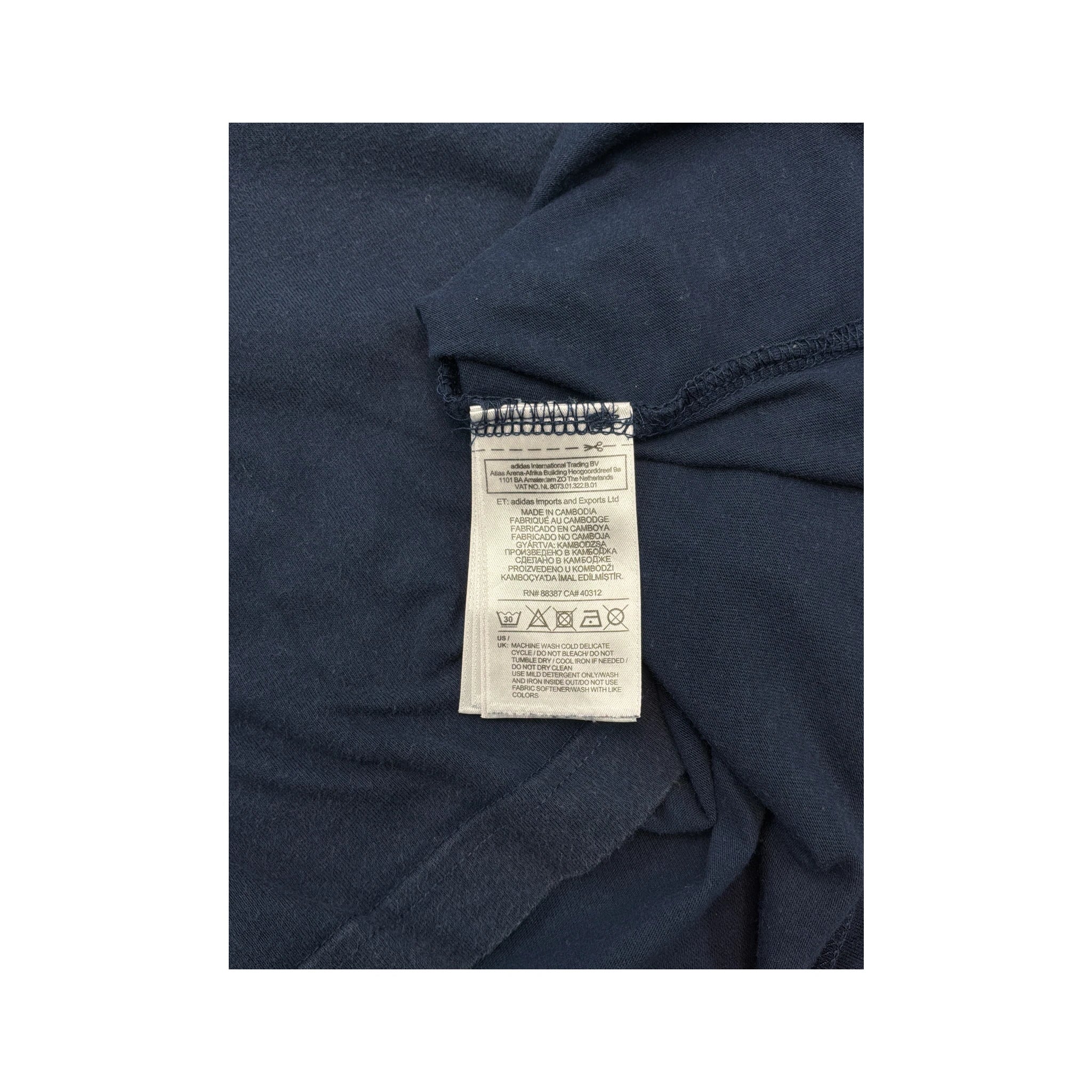 adidas Trefoil 3-Stripes Organic Cotton Ringer T-Shirt