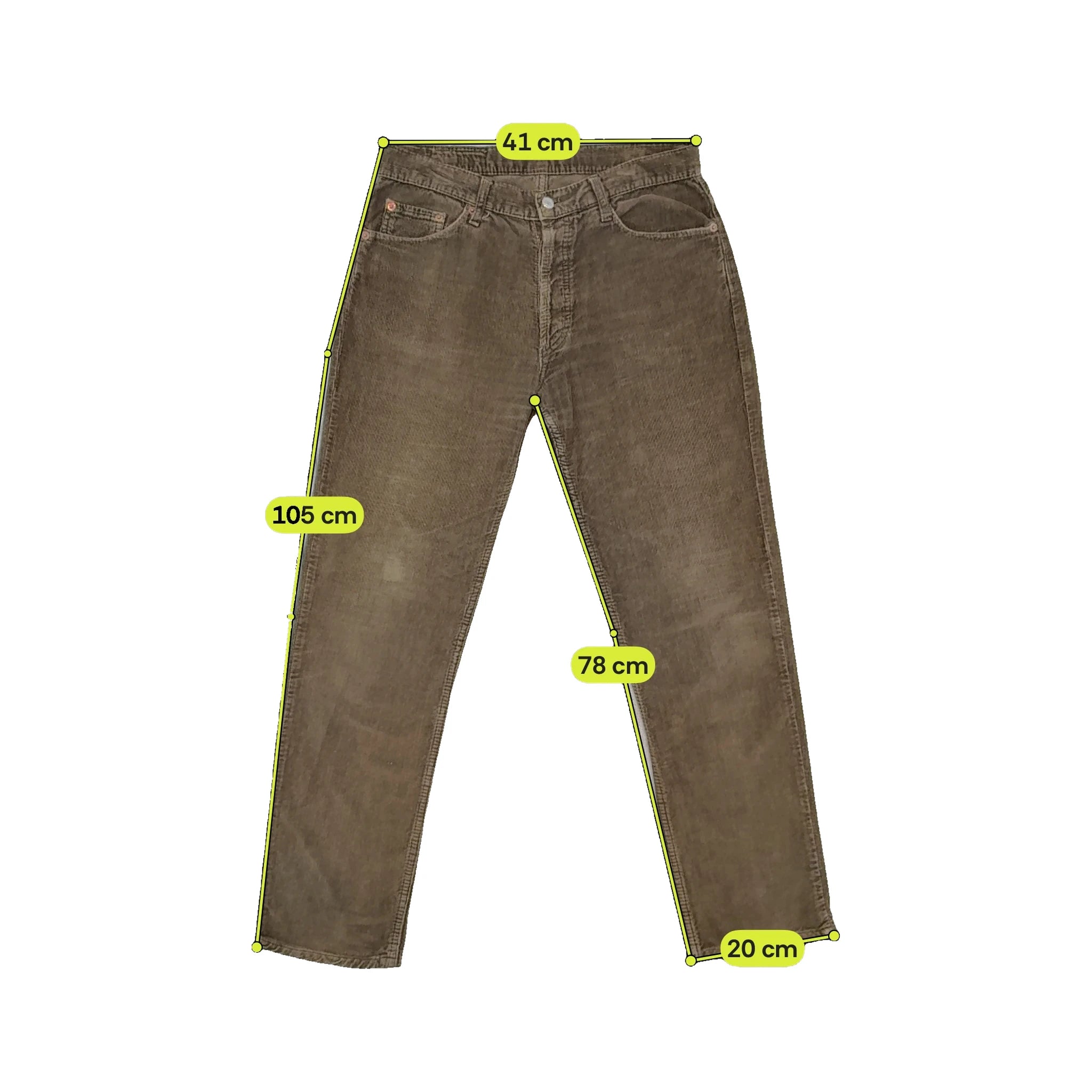 Levi's Corduroy Straight Leg Jeans