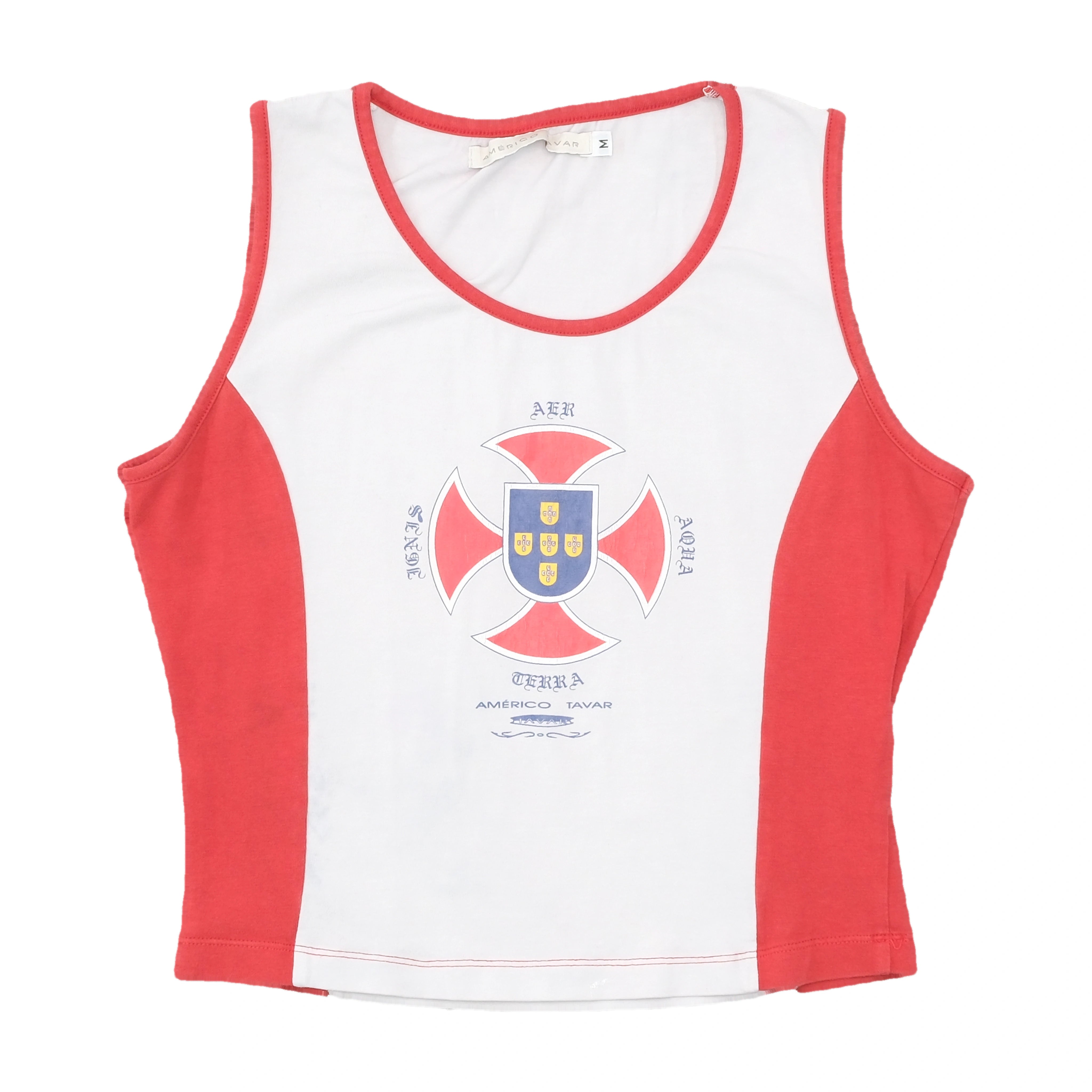 Americo Tavar Colorblock Graphic Tank Top