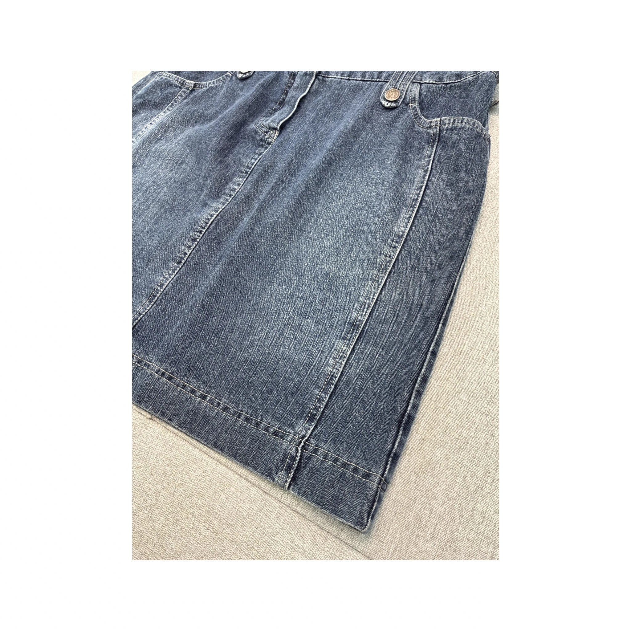 Dreamstar Belted High Rise Denim Shorts Jeans