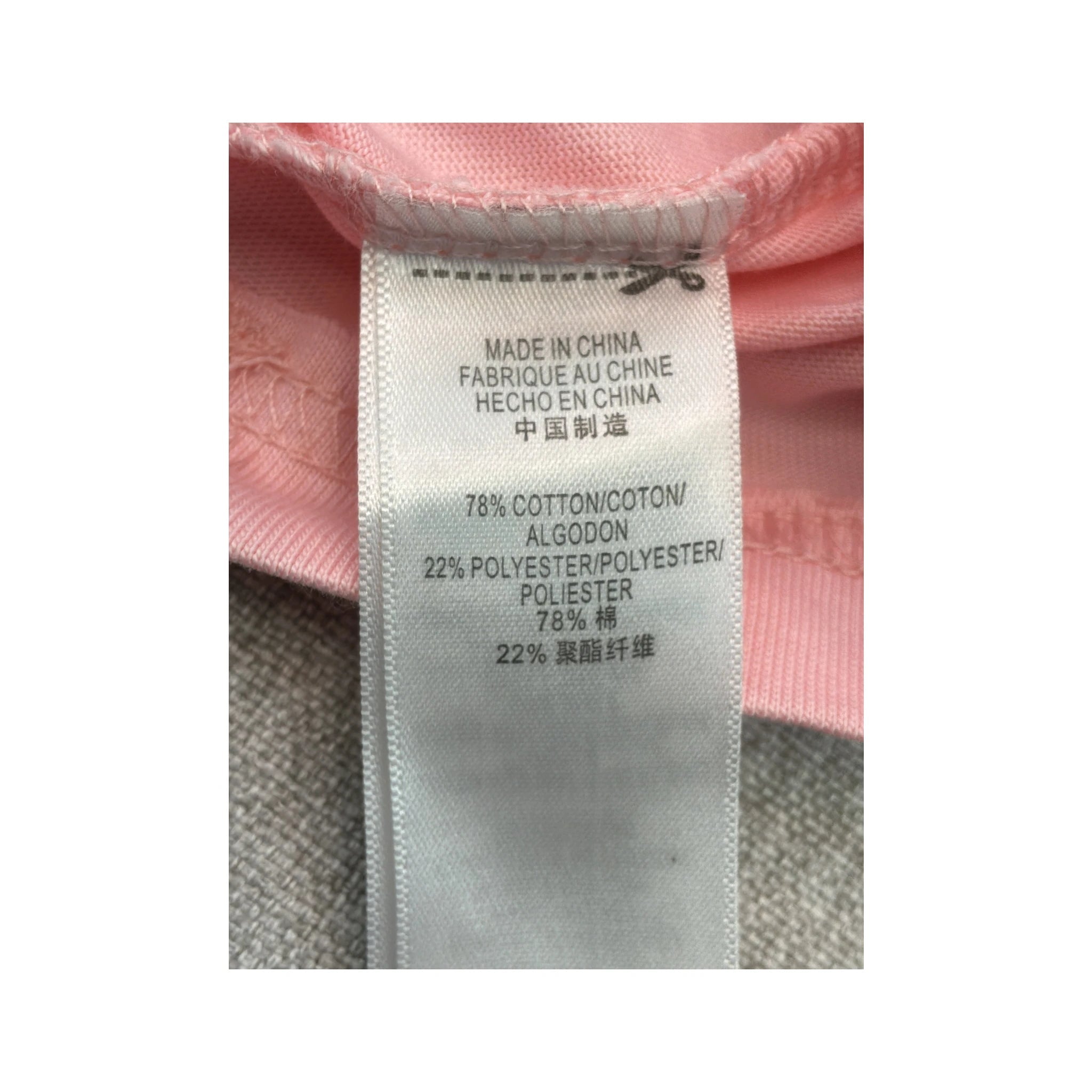 Juicy Couture Rhinestone Logo Pink Cotton Blend Tank Top
