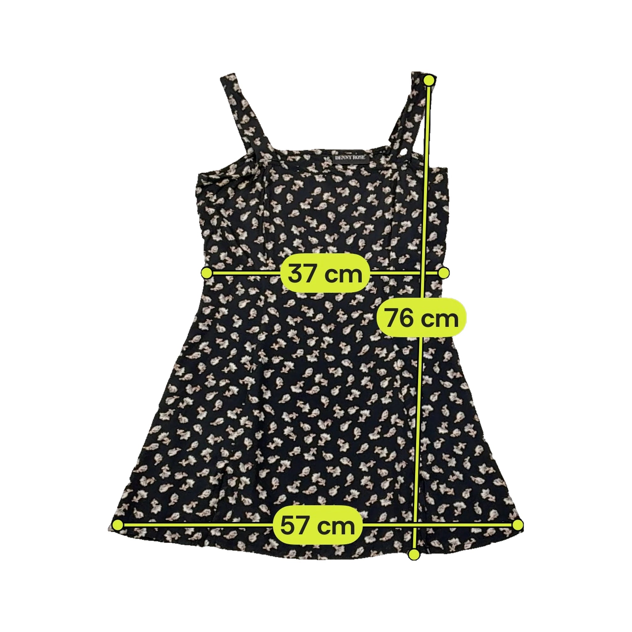 Denny Rose Floral Mini Dress