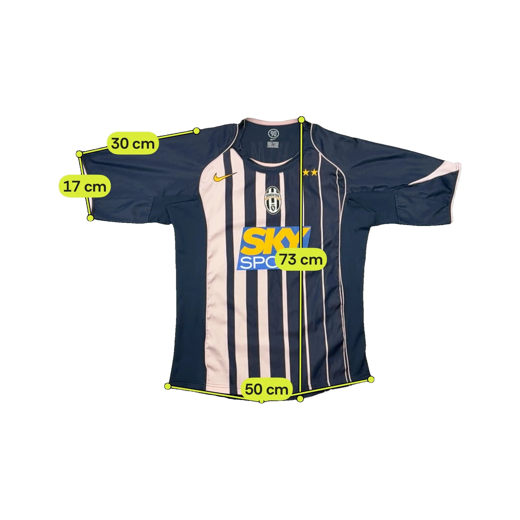 Camisola de Futebol Nike Juventus Ibrahimović #9 Sky Sport