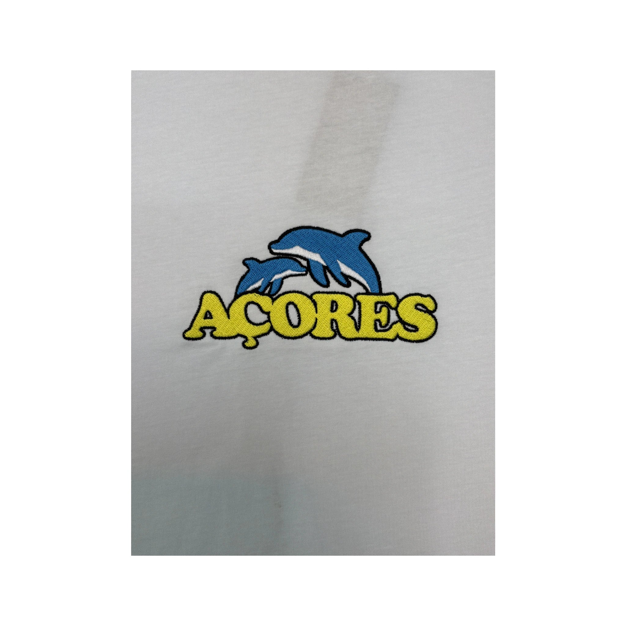 T-shirt Native Spirit Açores em algodão Orgânico com Golfinho Bordado