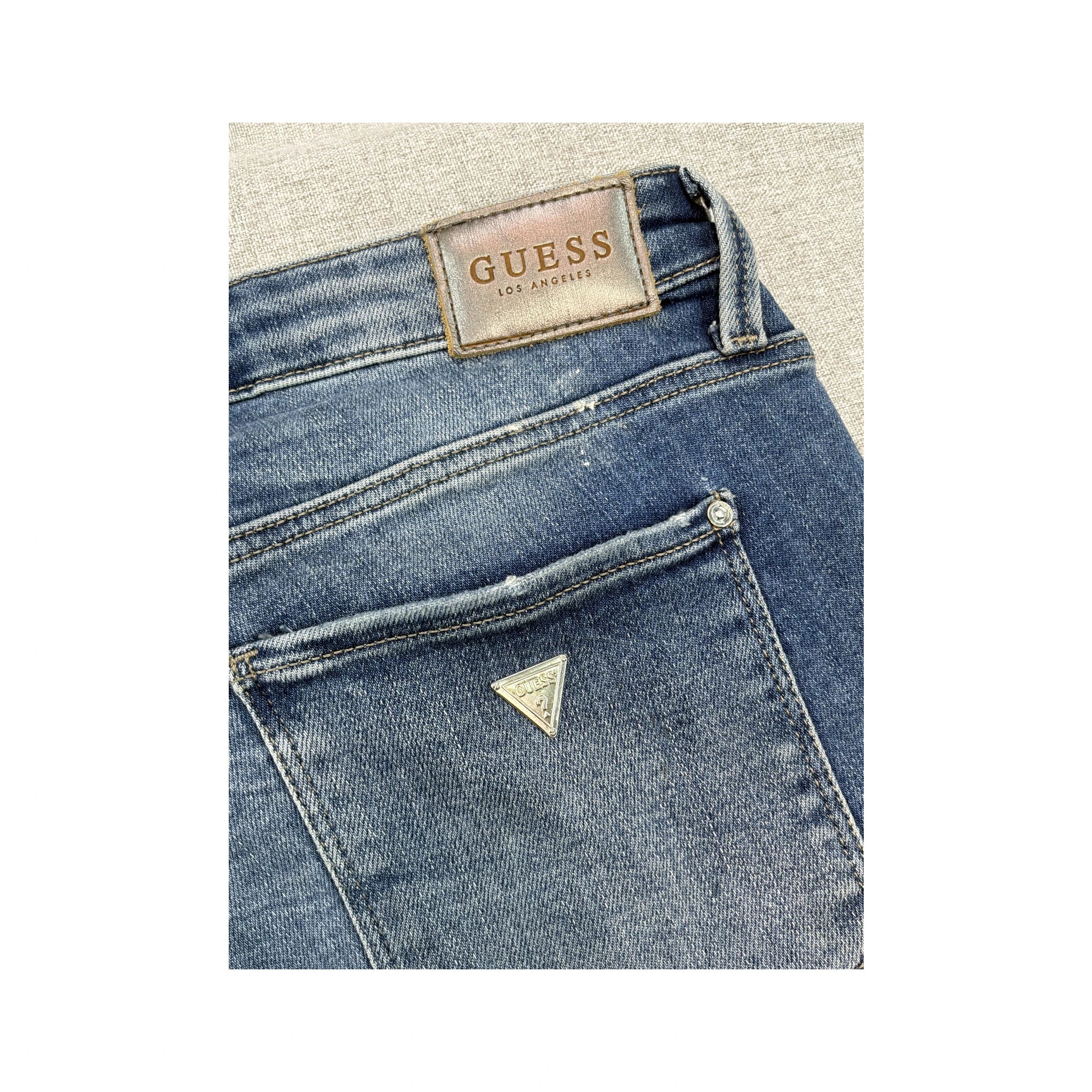 GUESS Low Rise Bootcut Denim Jeans (Smartsizer edit)