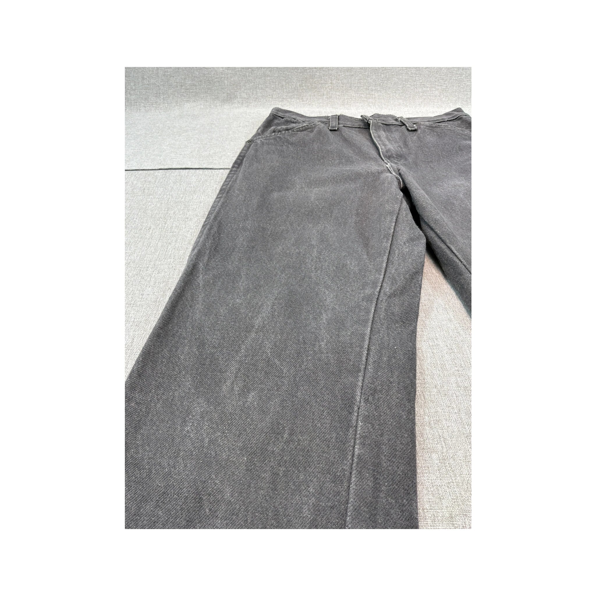 Dickies Vintage Faded Gray Cotton Straight Leg Jeans