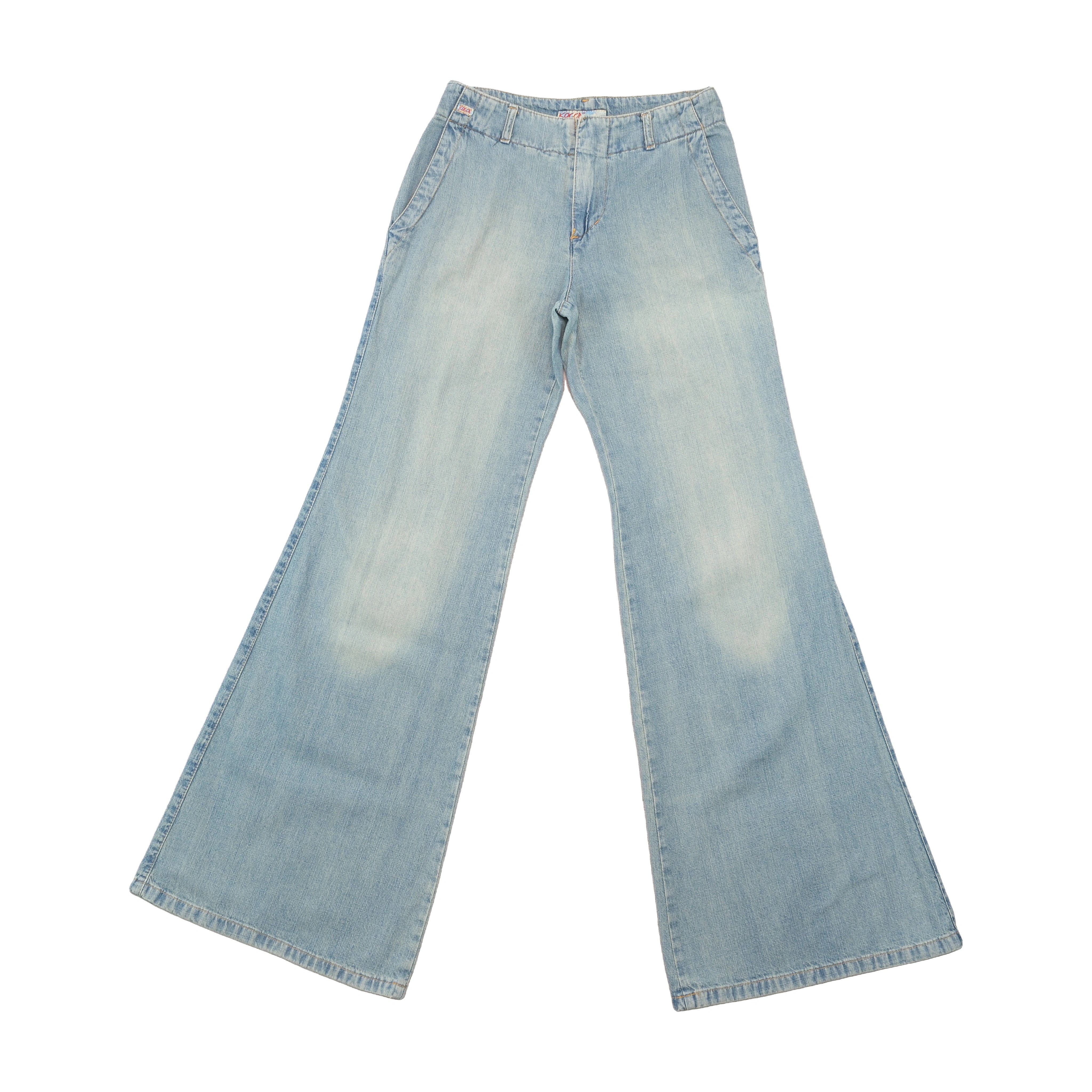 Kocca Vintage Wide Leg Denim Jeans