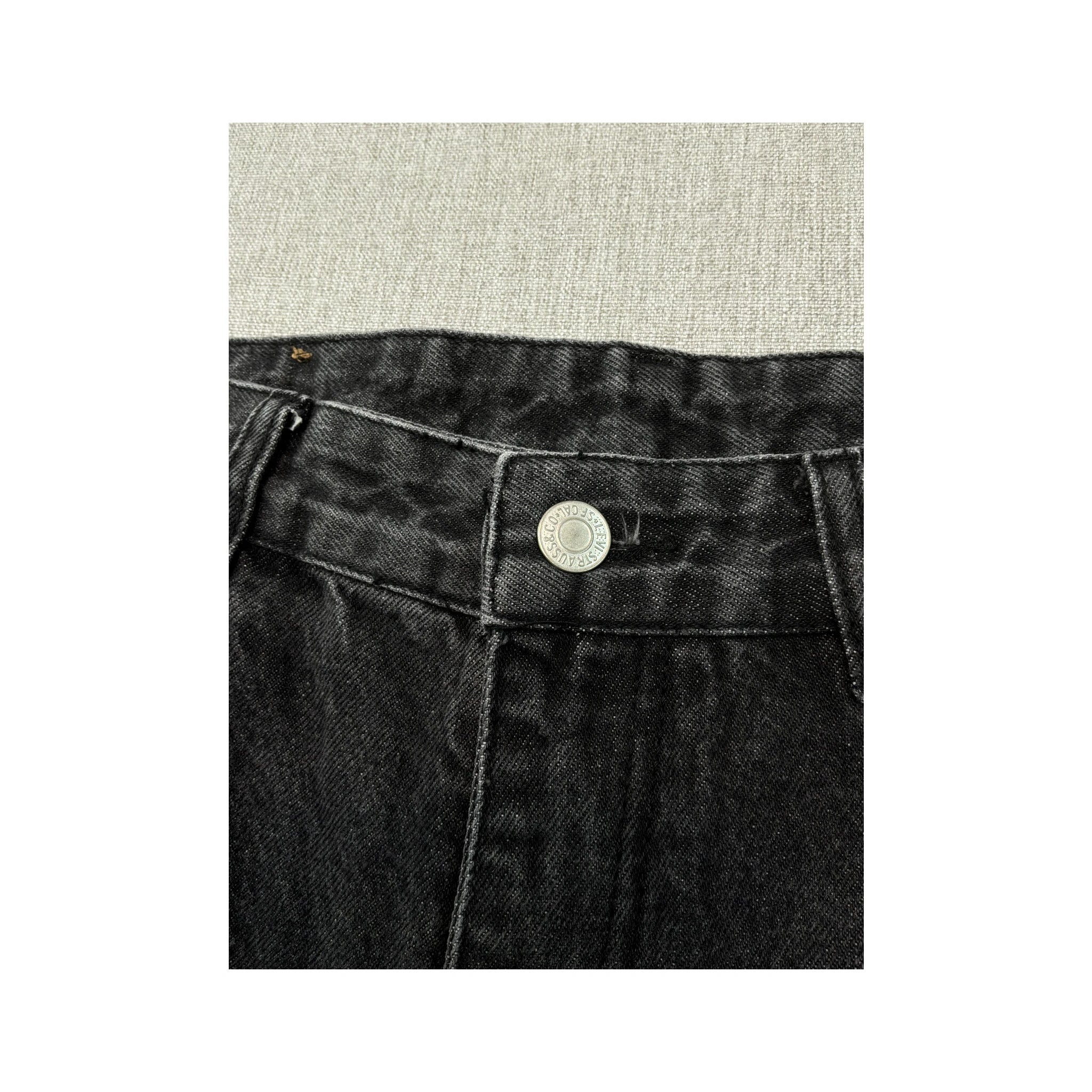 Levi Strauss & Co. 517 Straight Black Denim Jeans