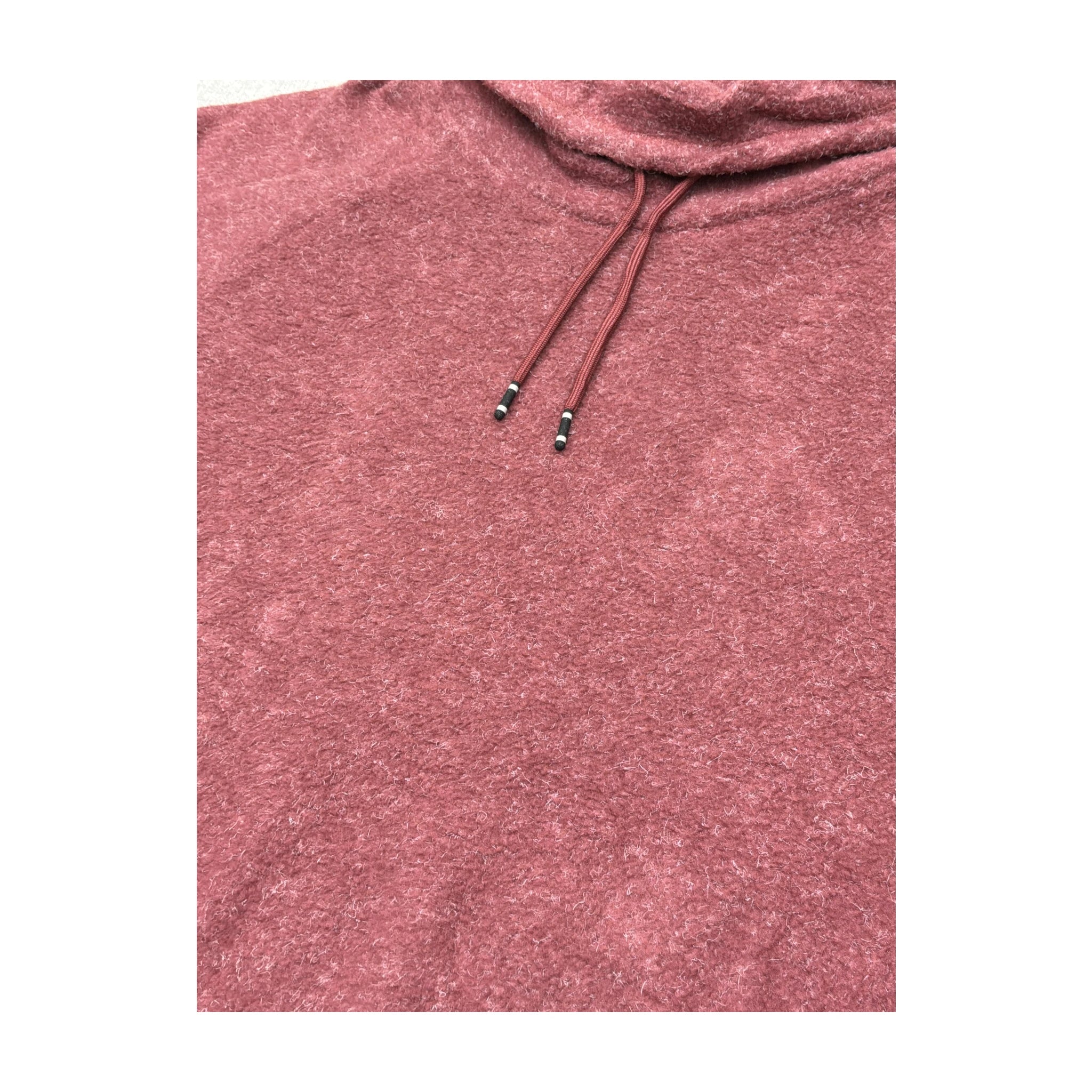 Nike Women’s Pink Fleece Cowl-Neck Pullover Sweatshirt