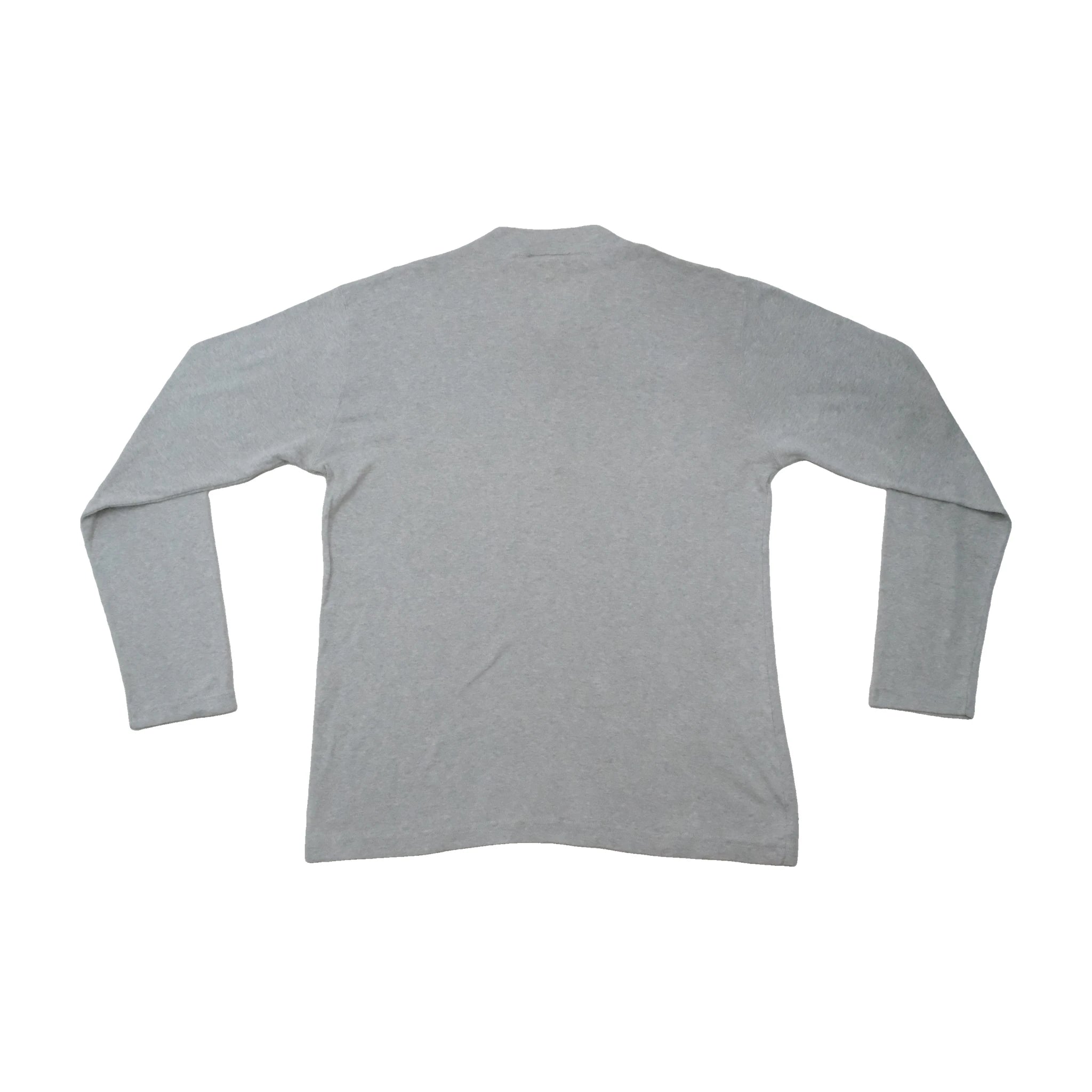 Camisa Reebok vintage de Manga Comprida com logótipo Bordado e Meio Fecho