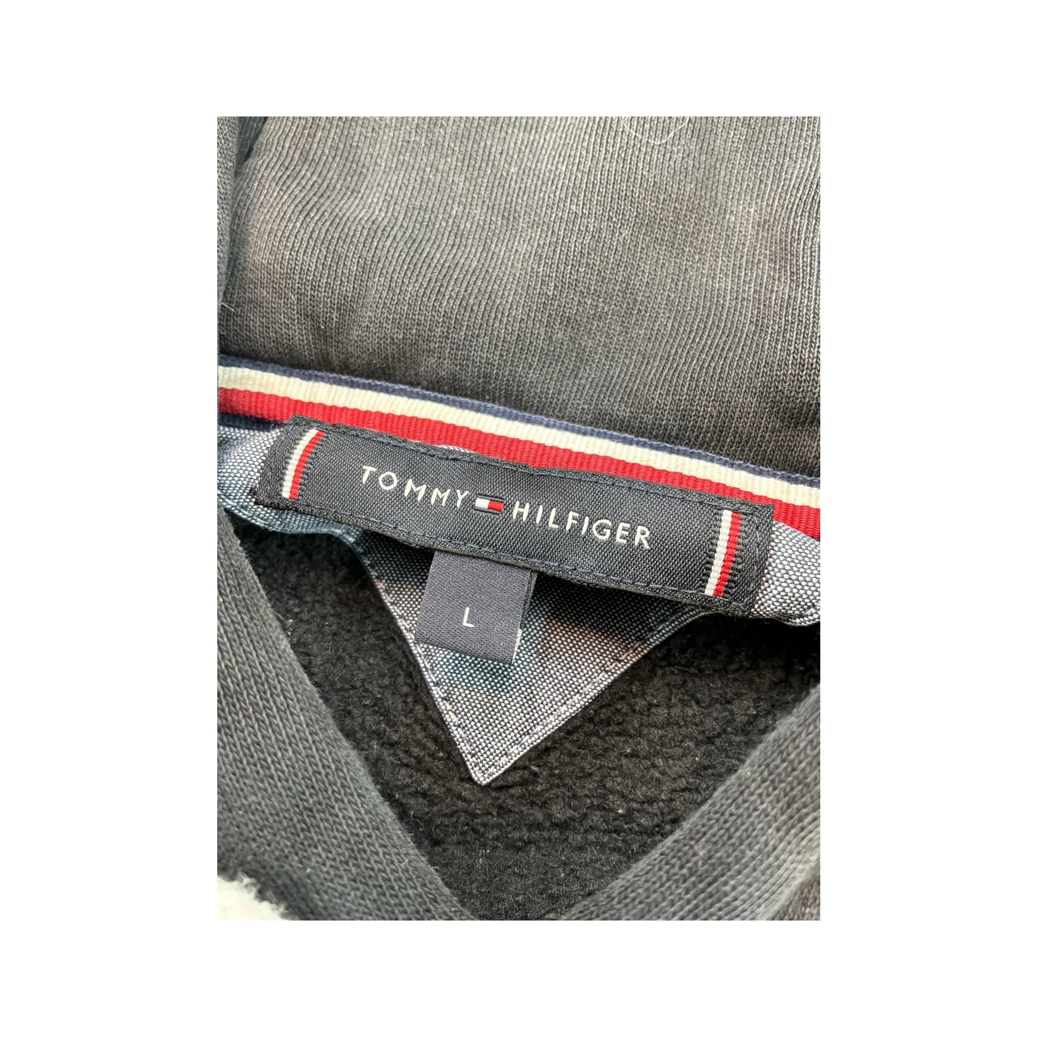 Sweatshirt com capuz Tommy Hilfiger com logótipo Bordado