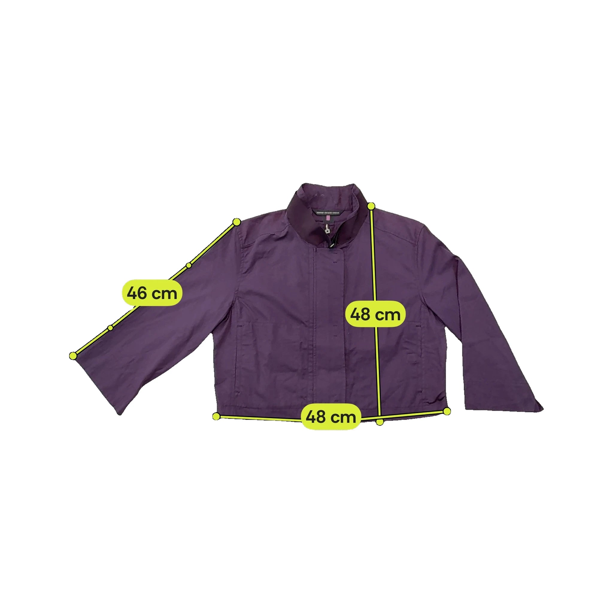 Marithé François Girbaud Cotton Cropped Zip Jacket