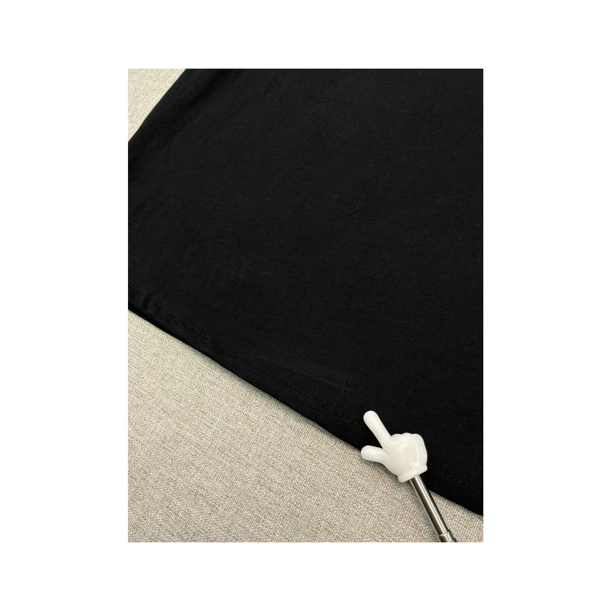 Polo Calvin Klein preto com logótipo