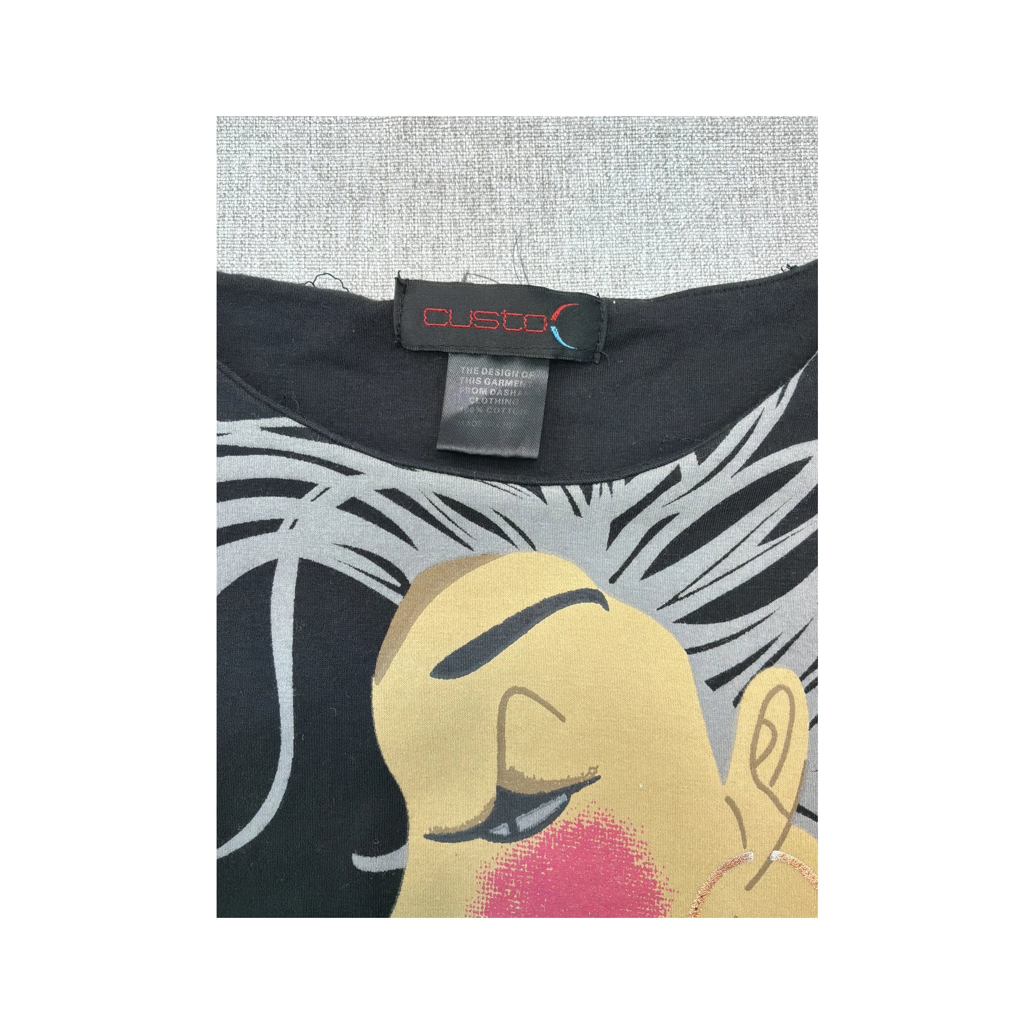Custom Graphic Sleeveless Mini Dress